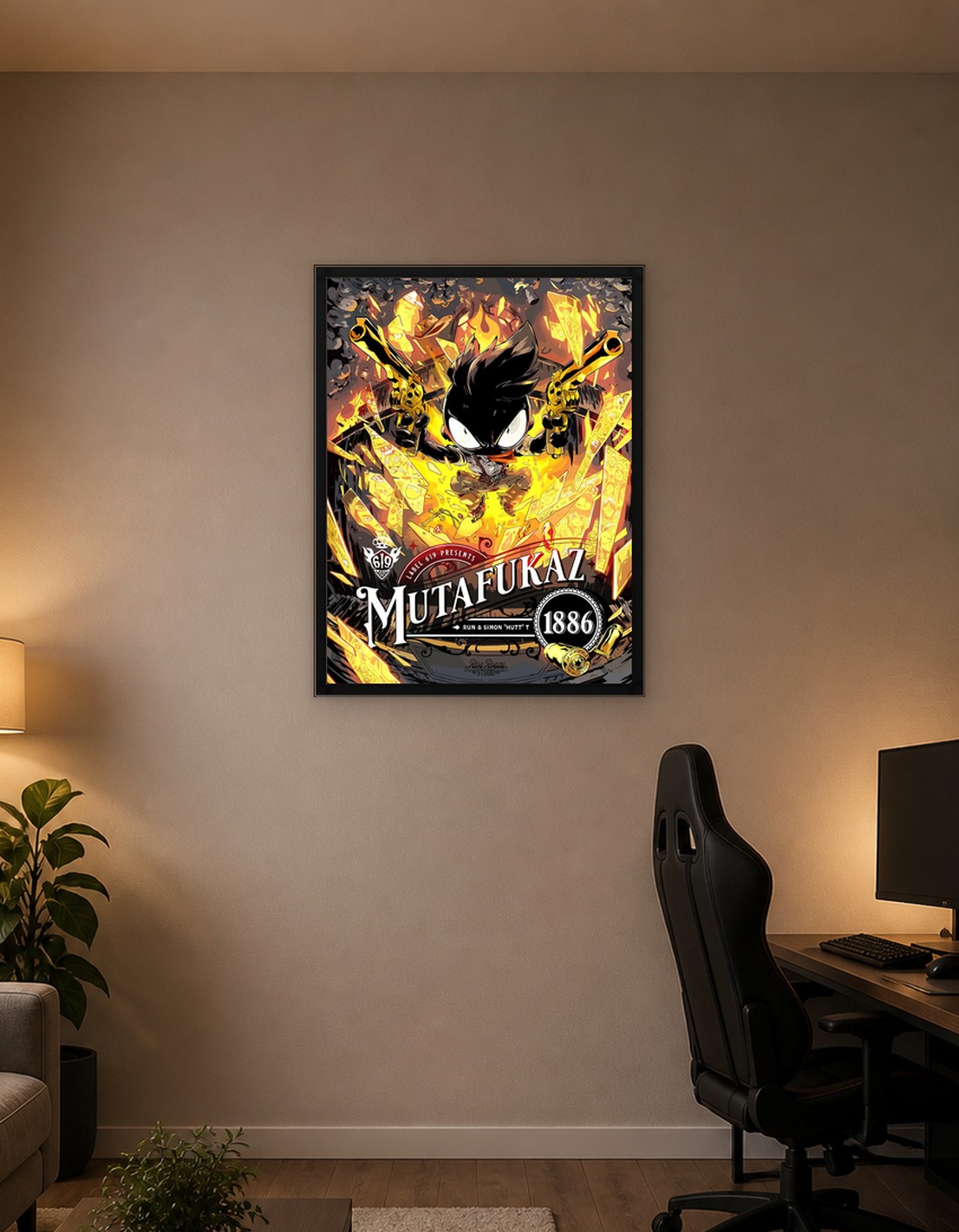 Mutafukaz 1886 Comic Book Cover
