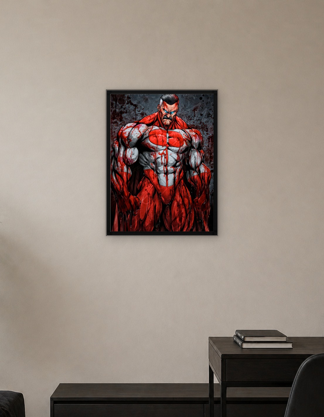 Omni-Man Bloodied and Intense