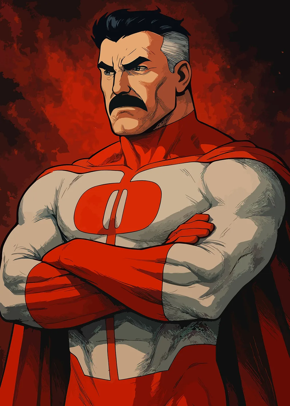Omni-Man with Arms Crossed