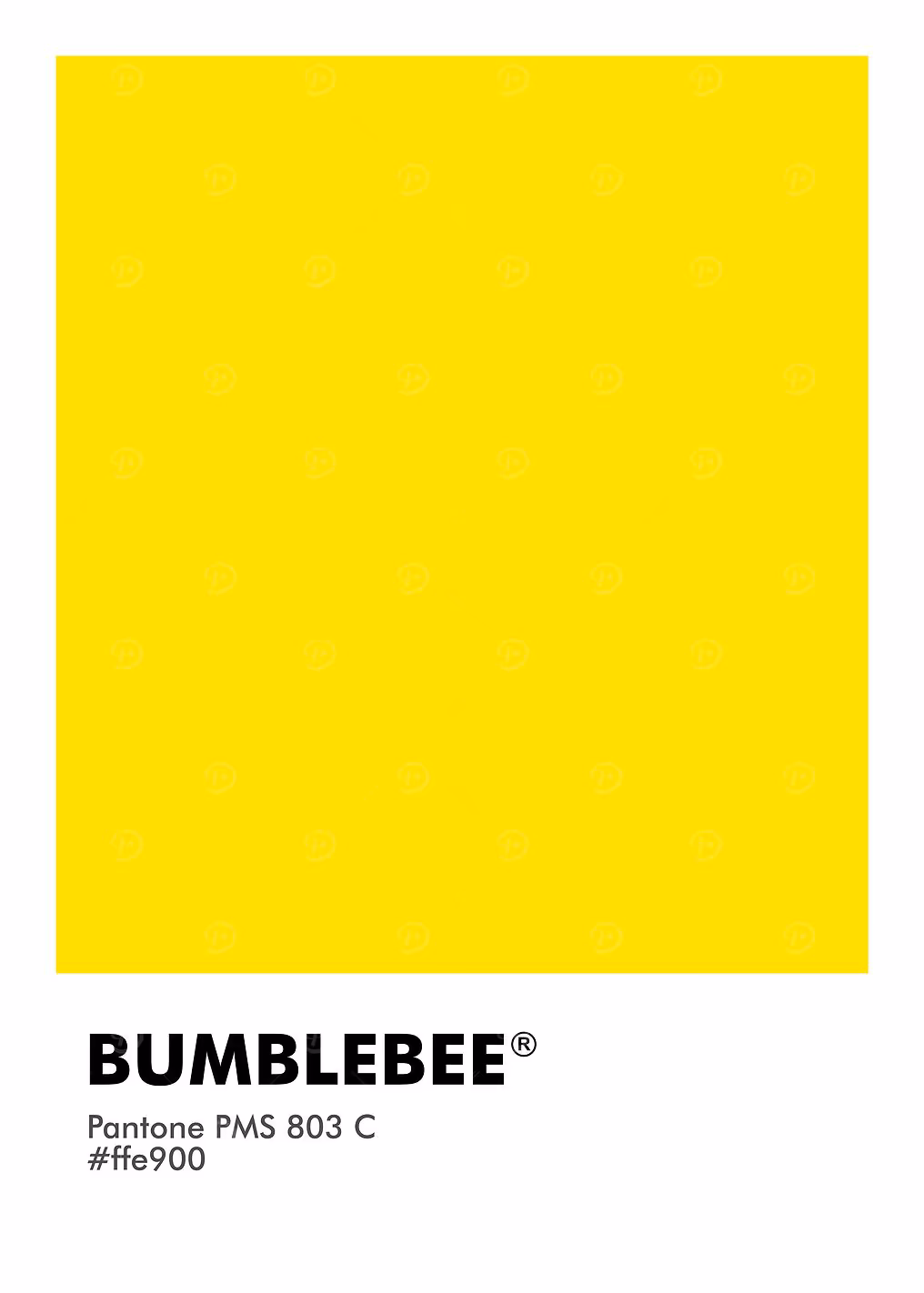 PANTONE BUMBLEBEE