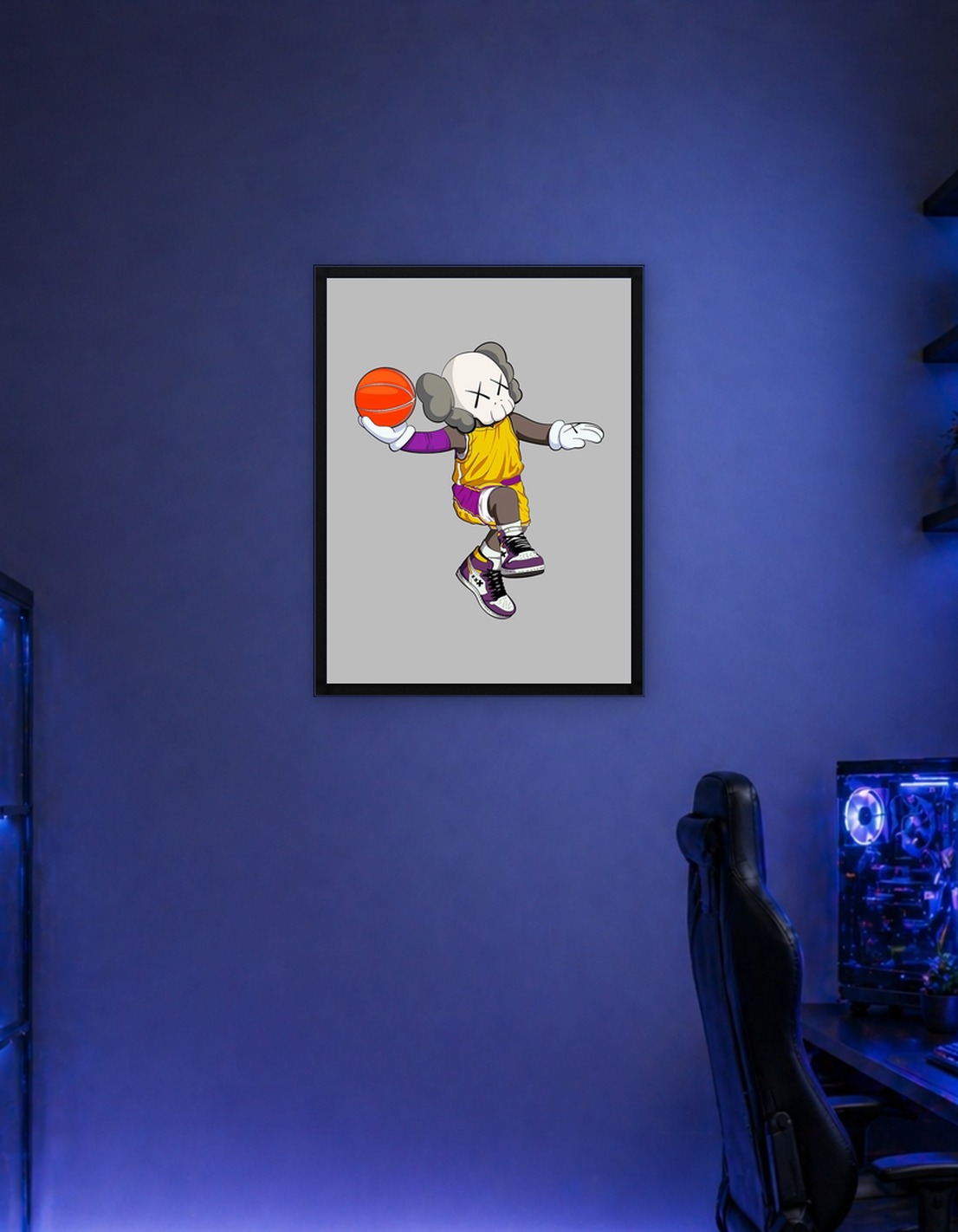 Jump kaws