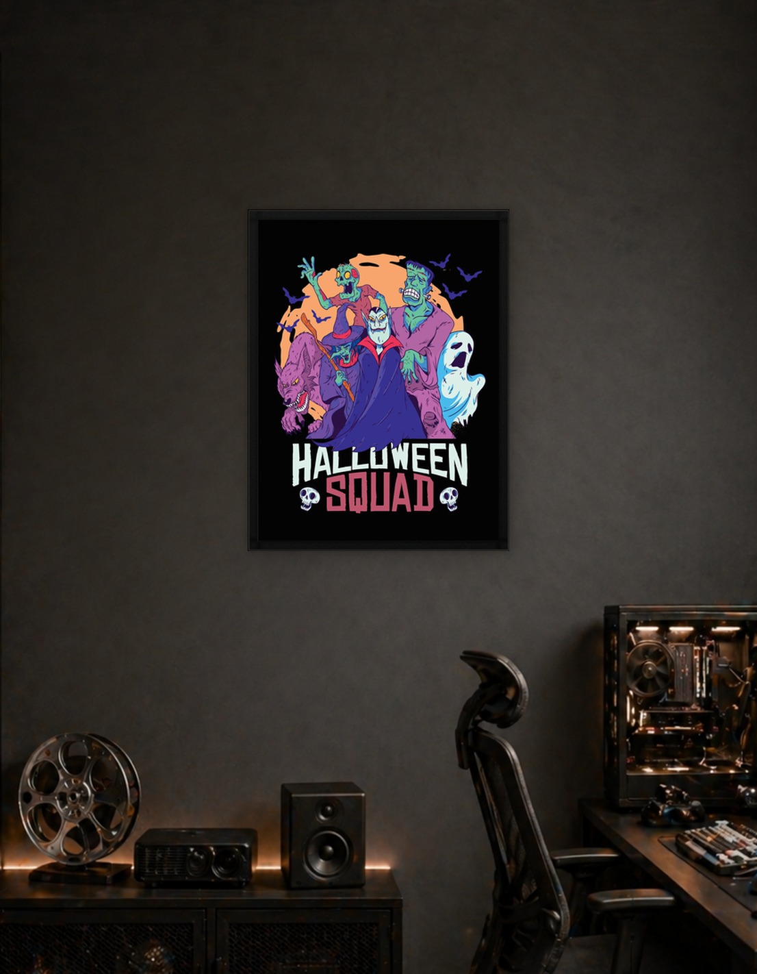 Halloween squad characters