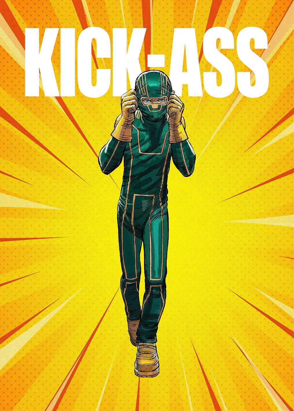 Kick-Ass Comic Book Hero