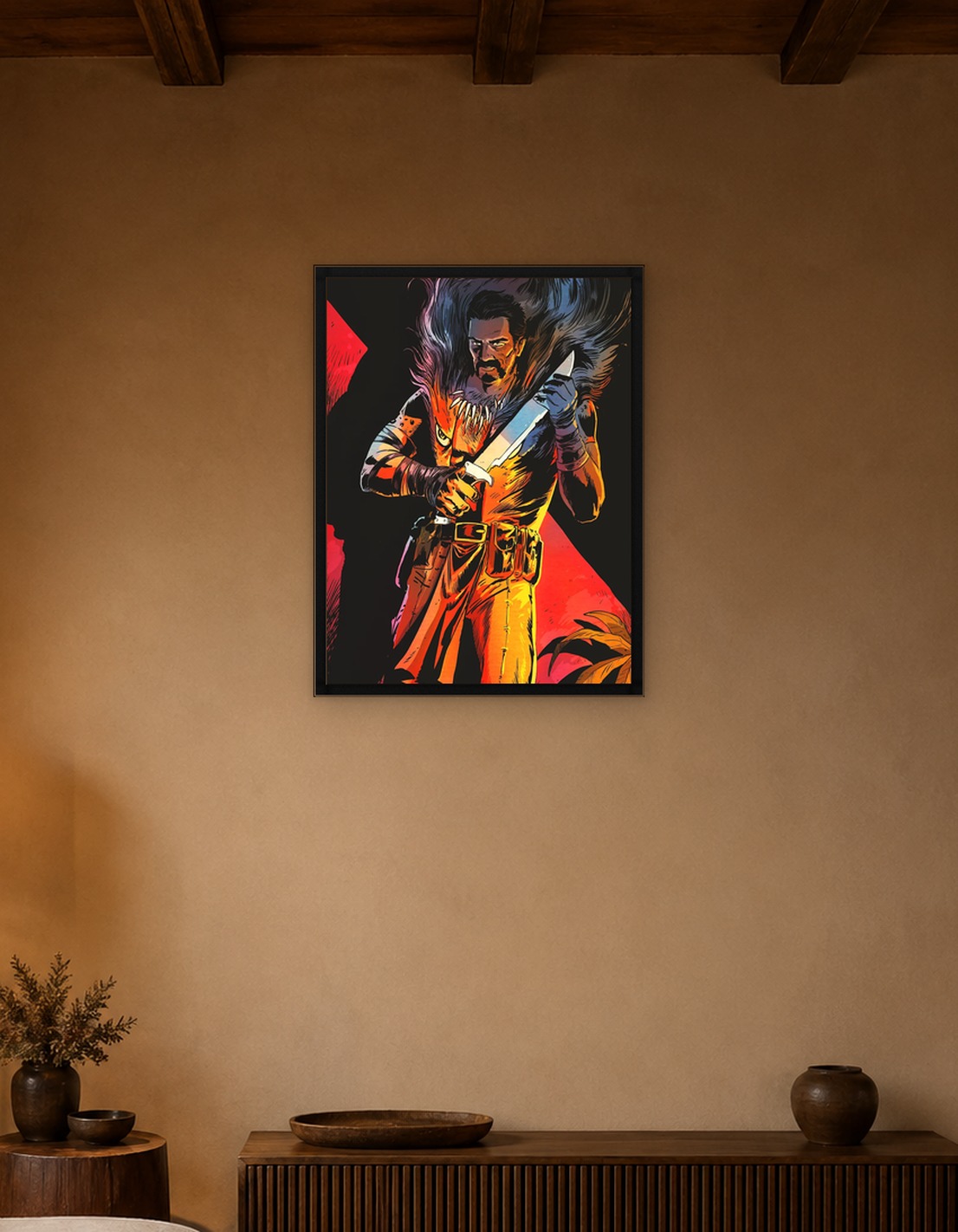 Kraven Sword Portrait