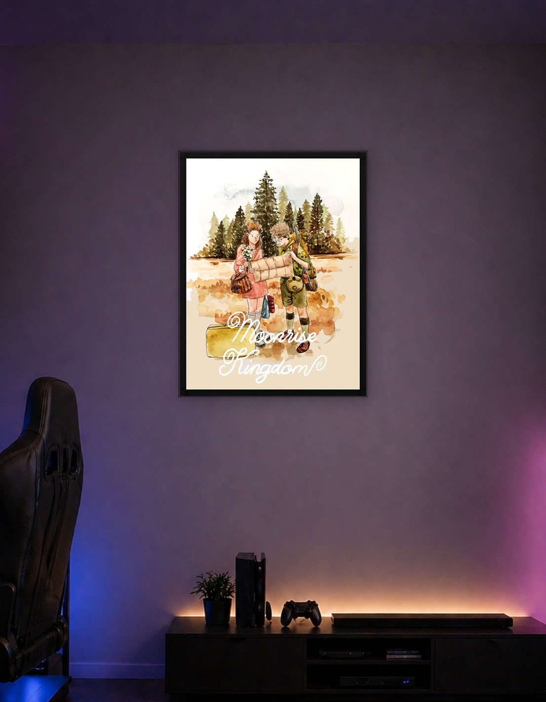 Movies Poster Watercolor