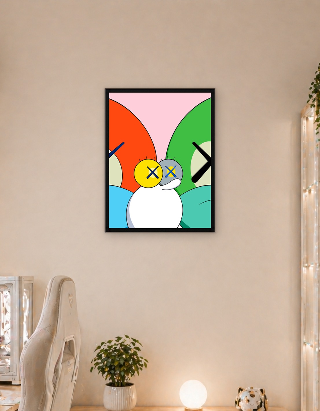 Graffiti kaws posters