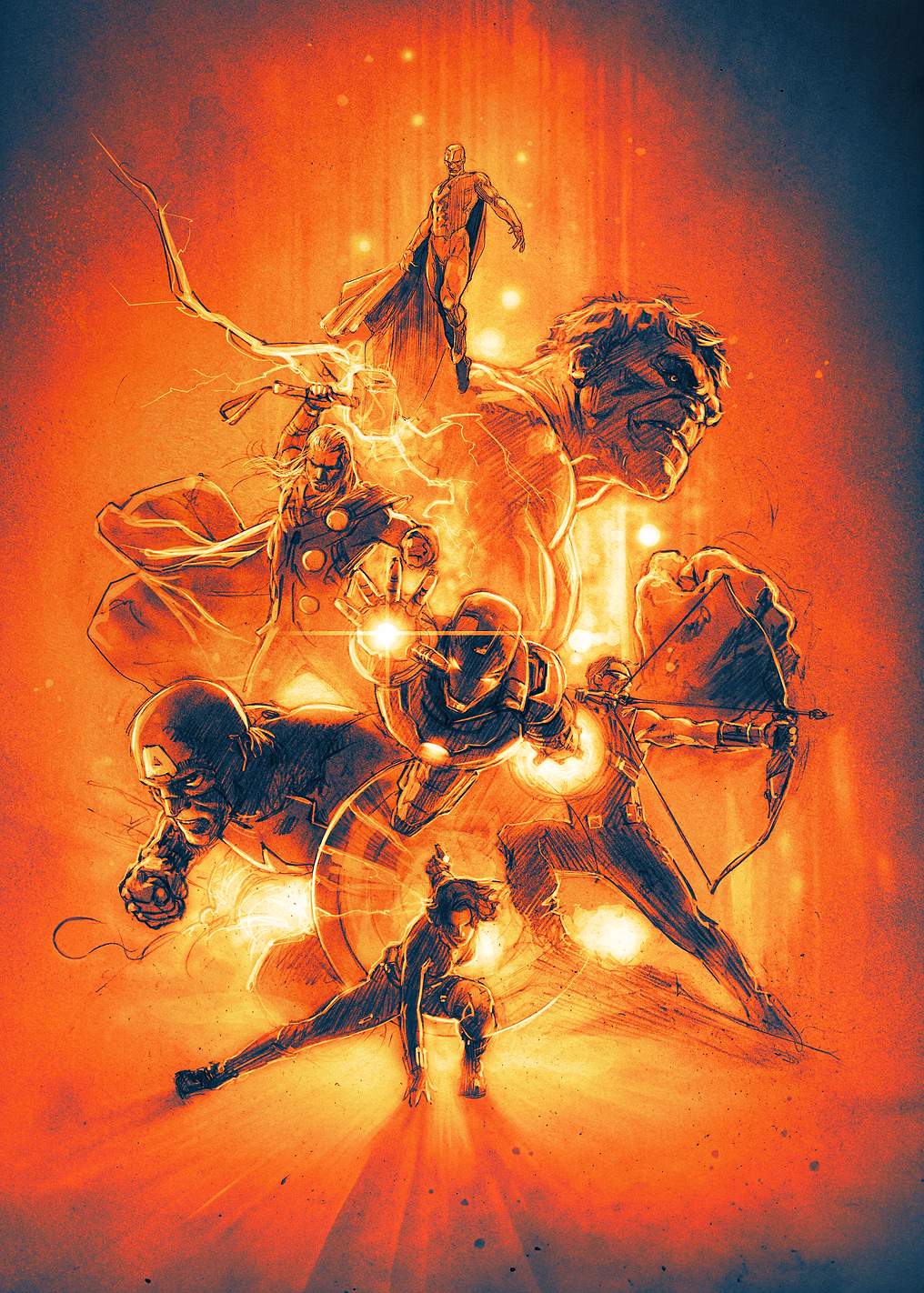 Infinity Saga Sketch 3