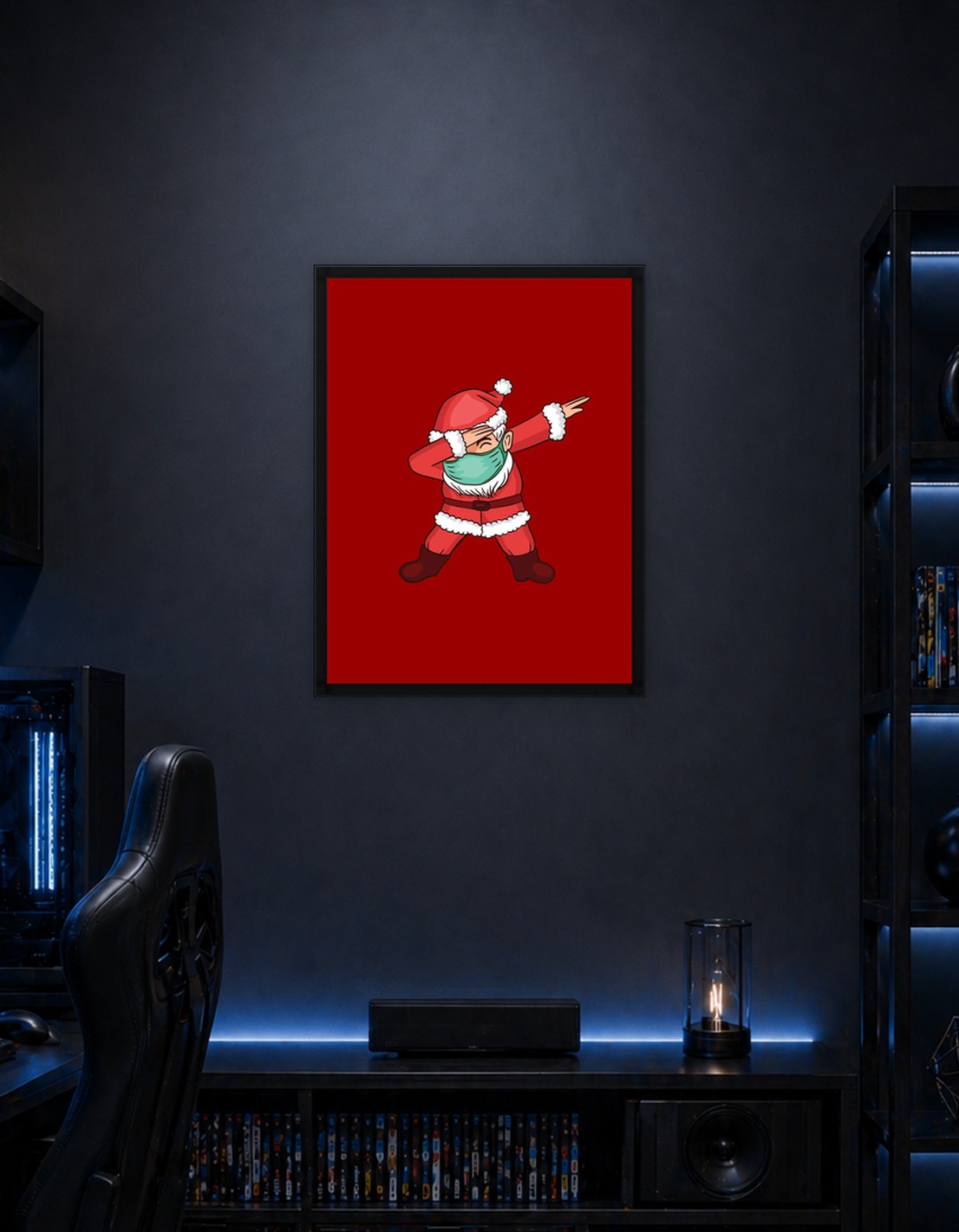 Masked Santa Dab