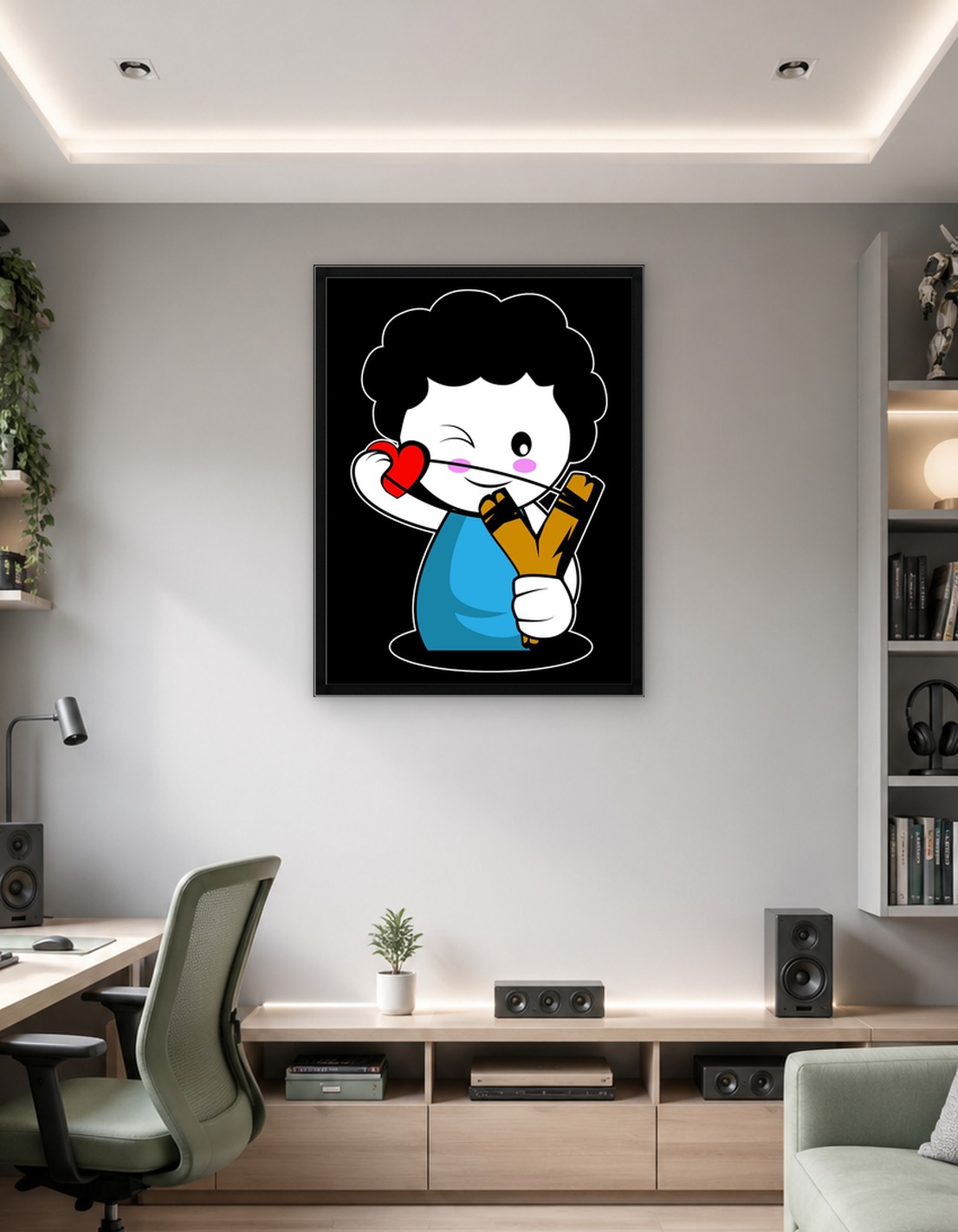 Heart Cupid Single or In A
