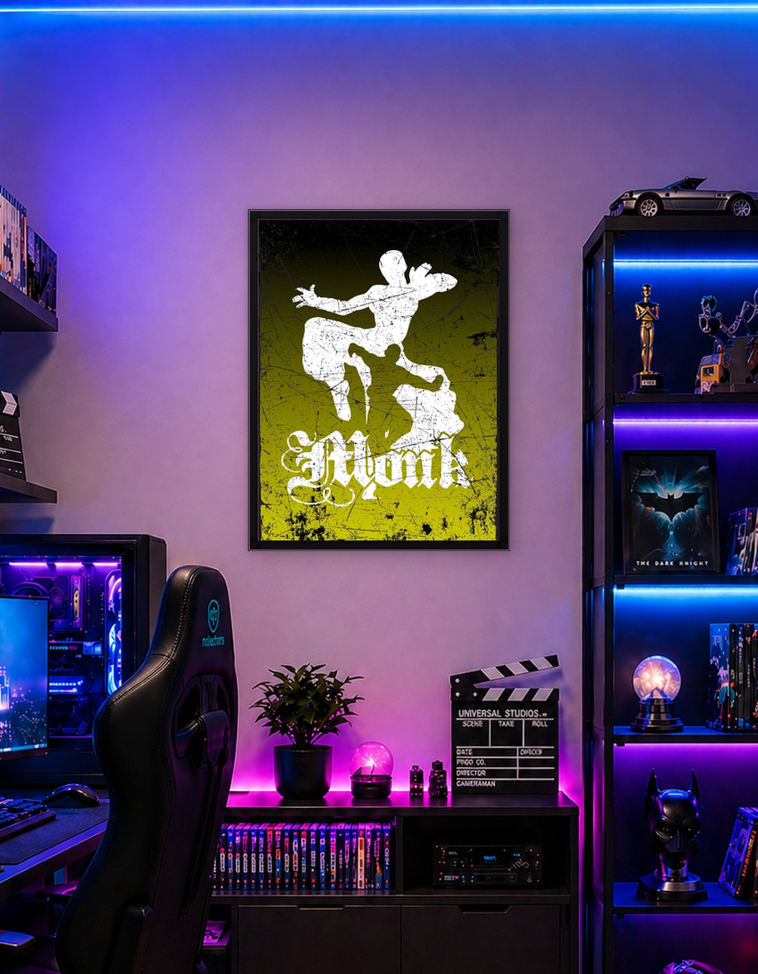 Monk Silhouette