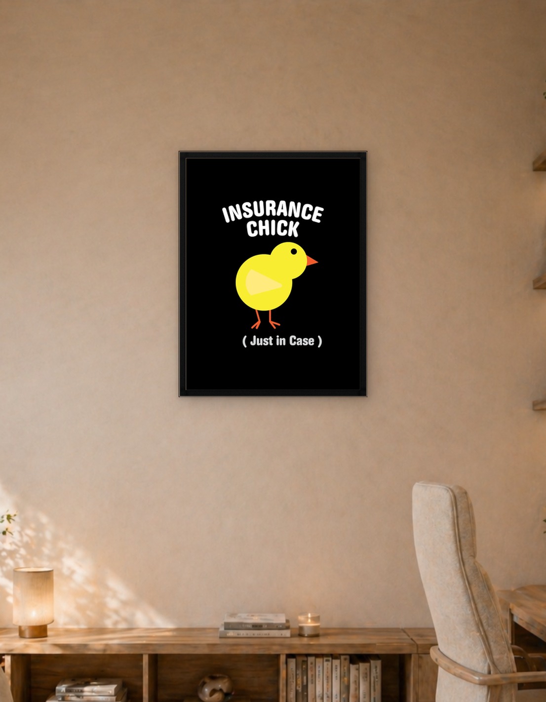 Insurance Chick Just In