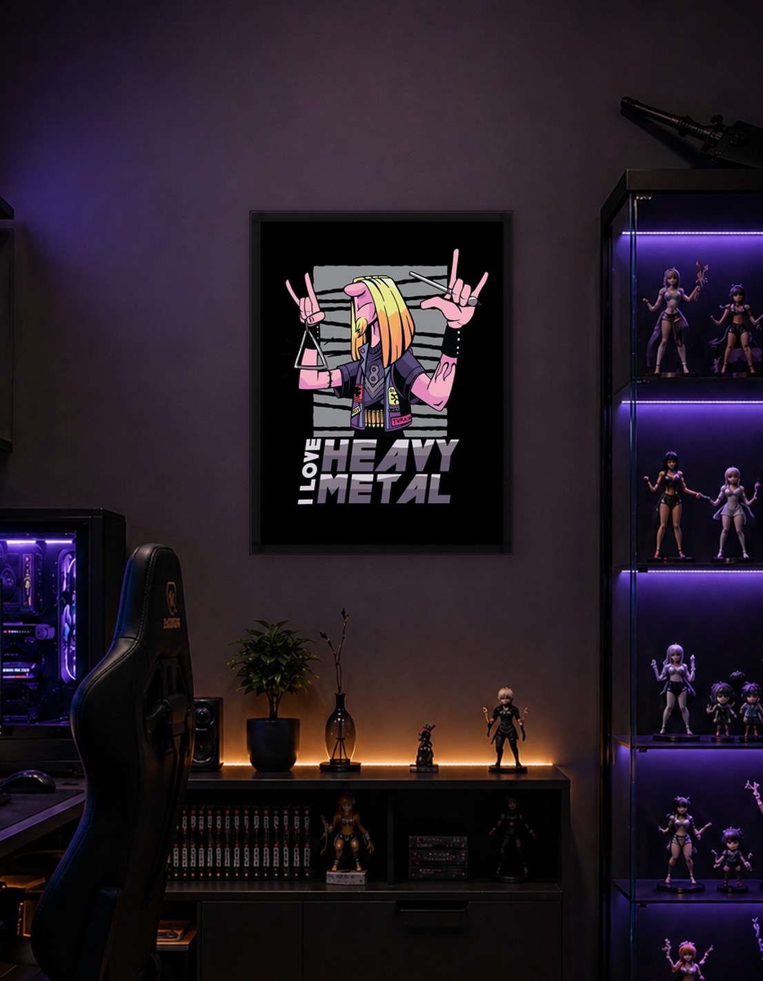 Heavy Metal Triangle