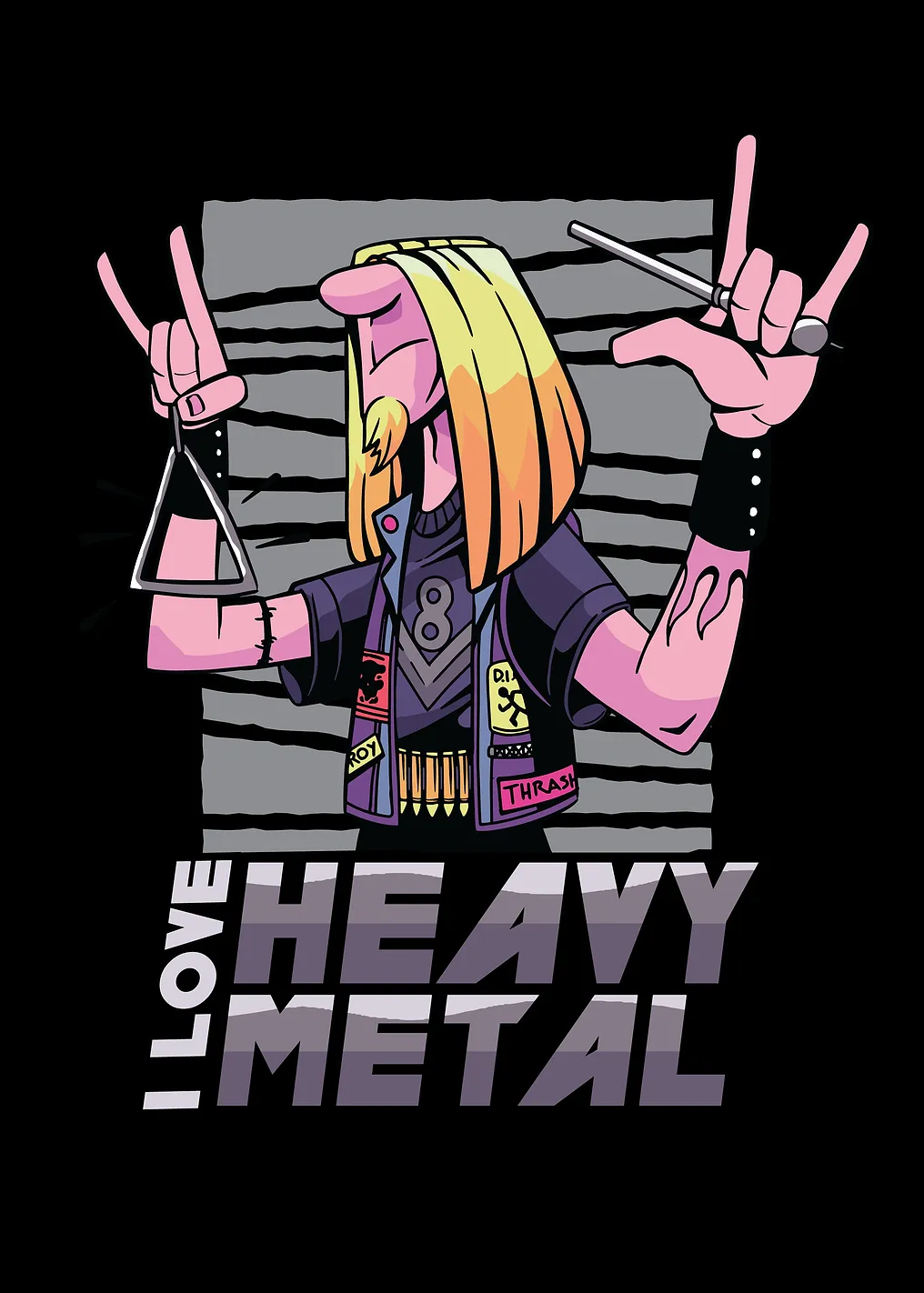 Heavy Metal Triangle