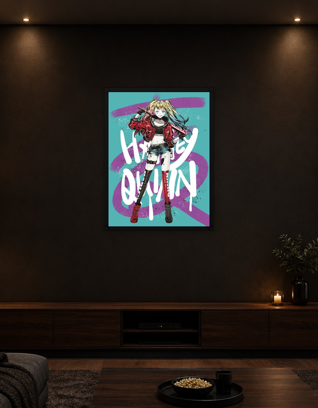 Harley Quinn blink