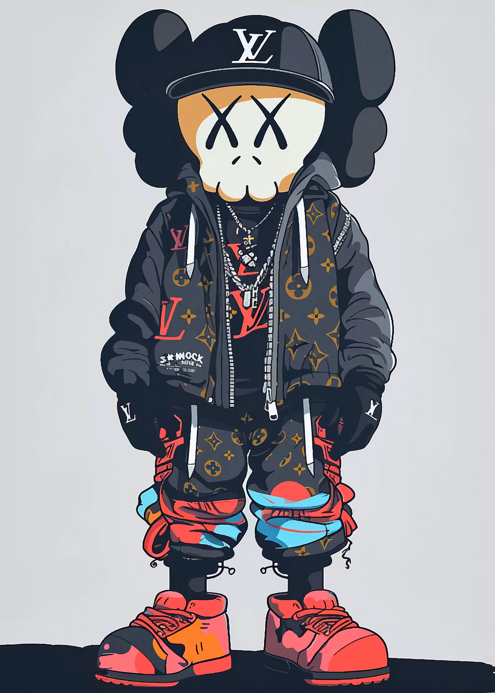 Hypebeast Kaws Cartoon - 7286313