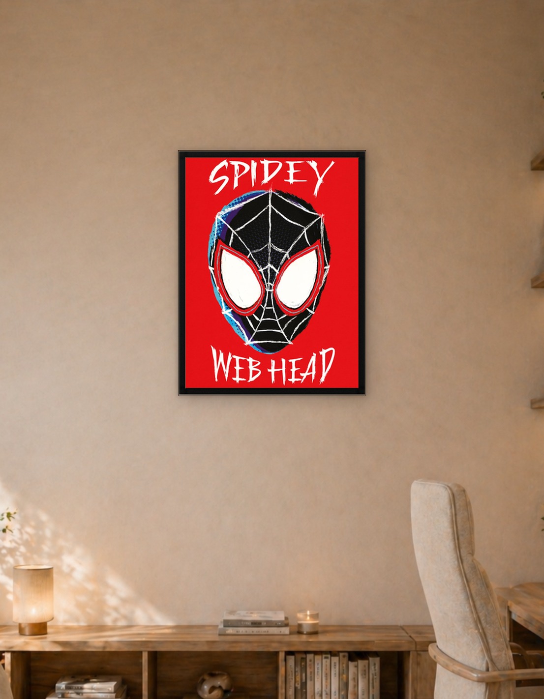 Into the Spider-Verse Spidey Web Head