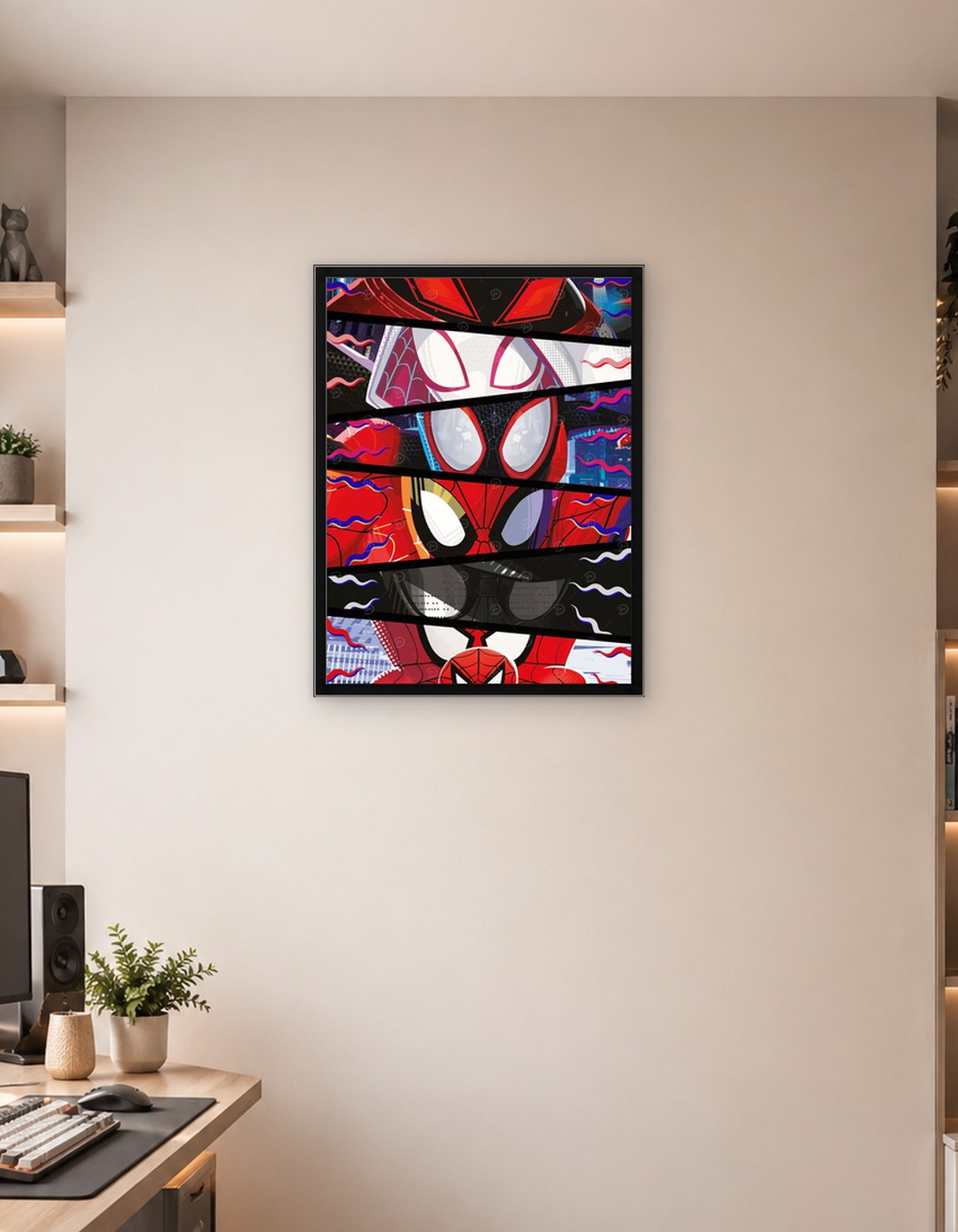 Into the Spider-Verse Eyes Stack