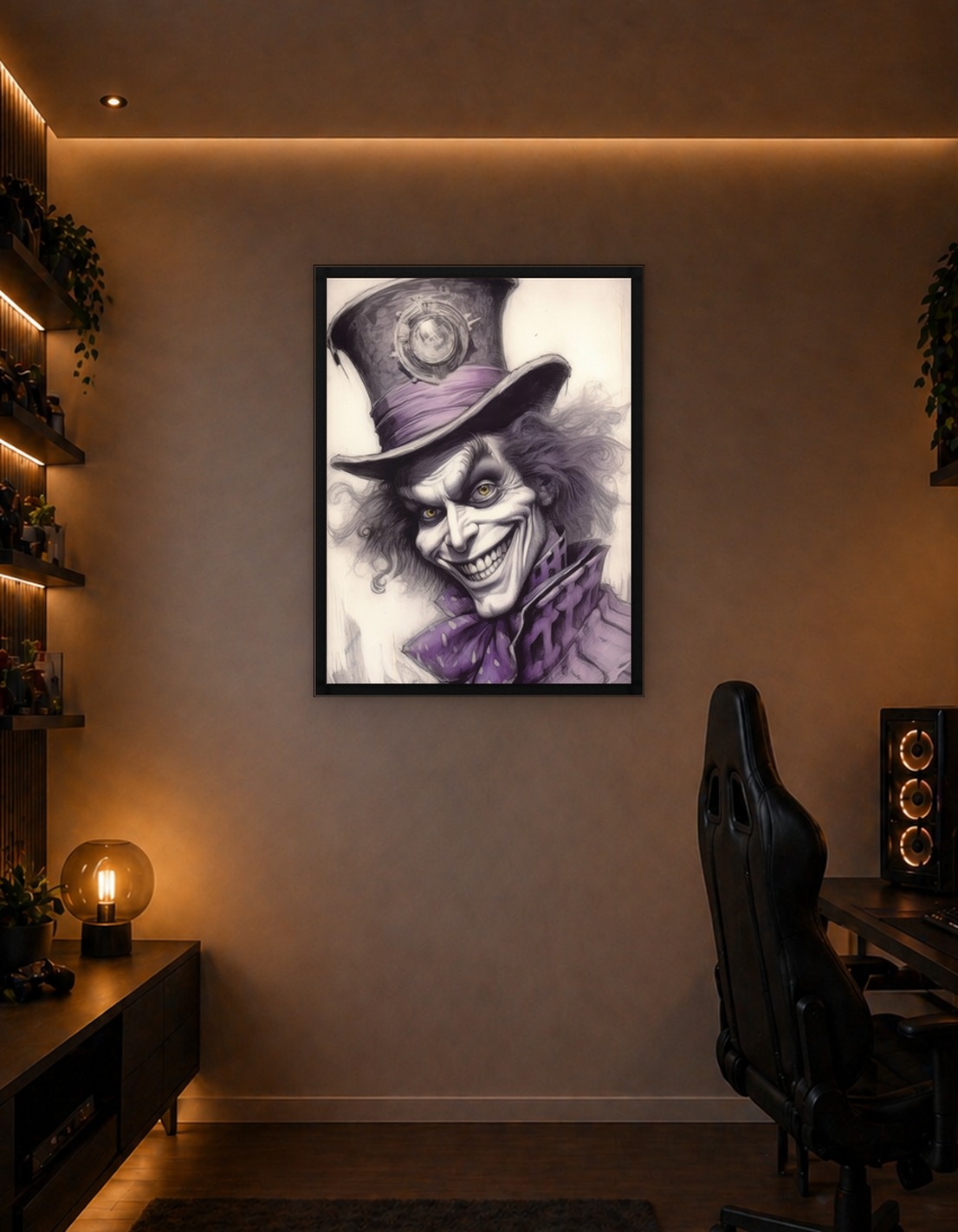 Mad Hatter Sketch Art