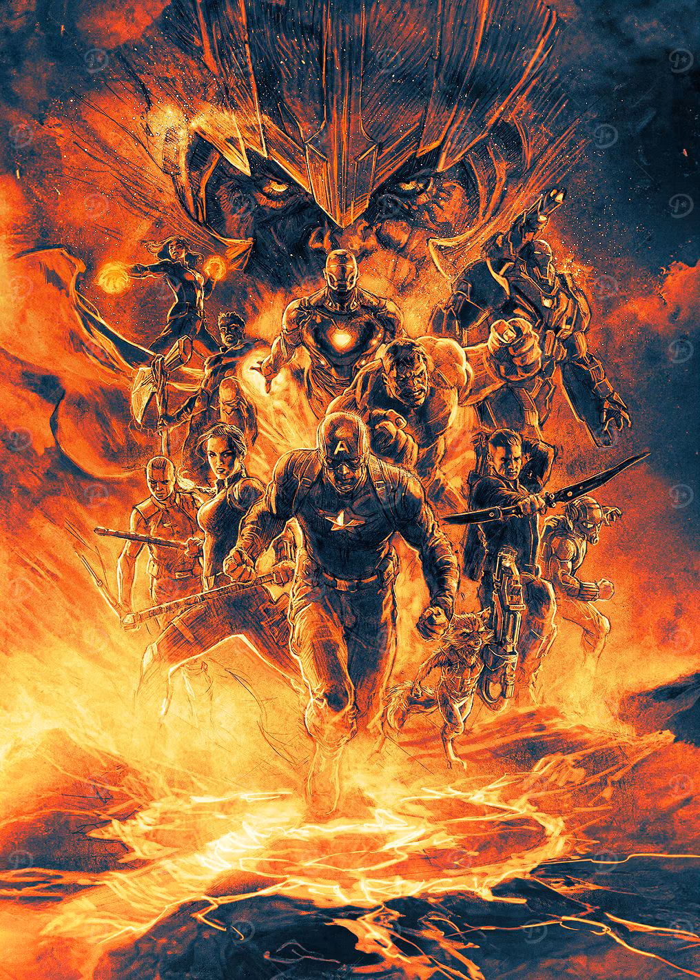 Infinity Saga Sketch 2