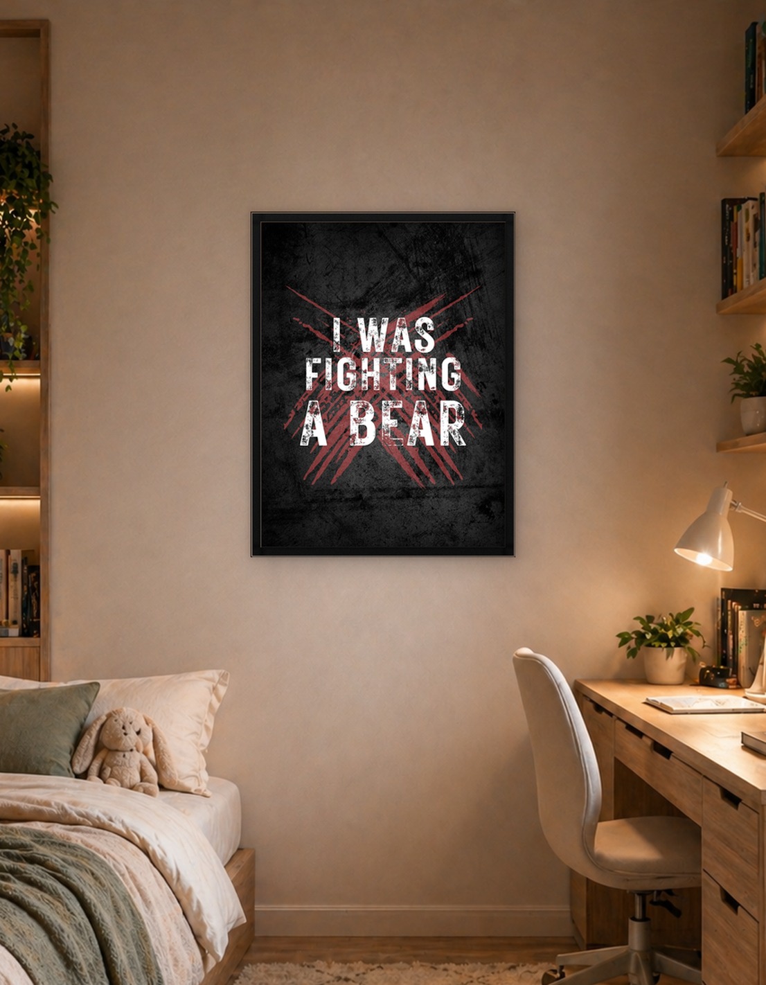 I Was Fighting A Bear