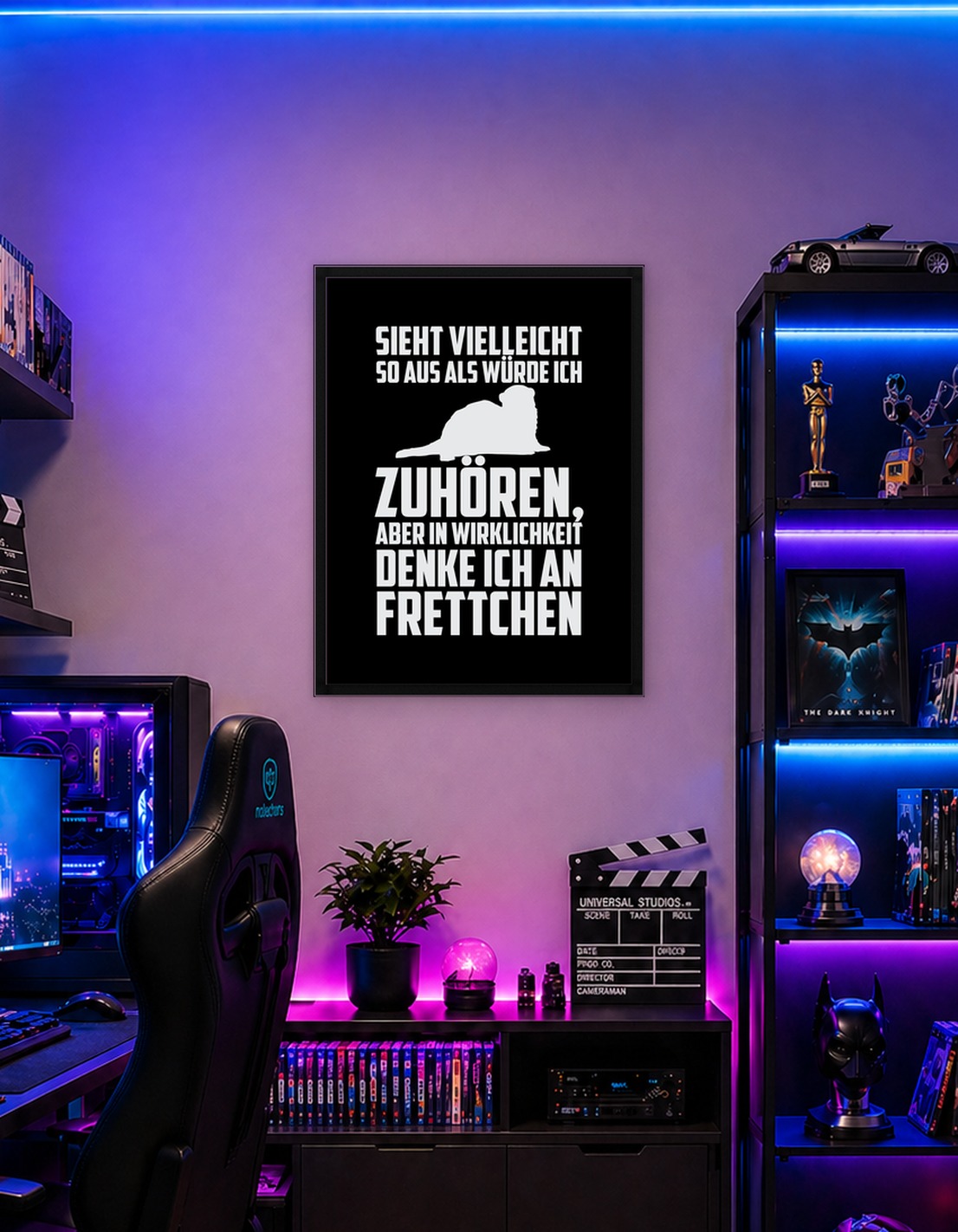 Ich denke an Frettchen