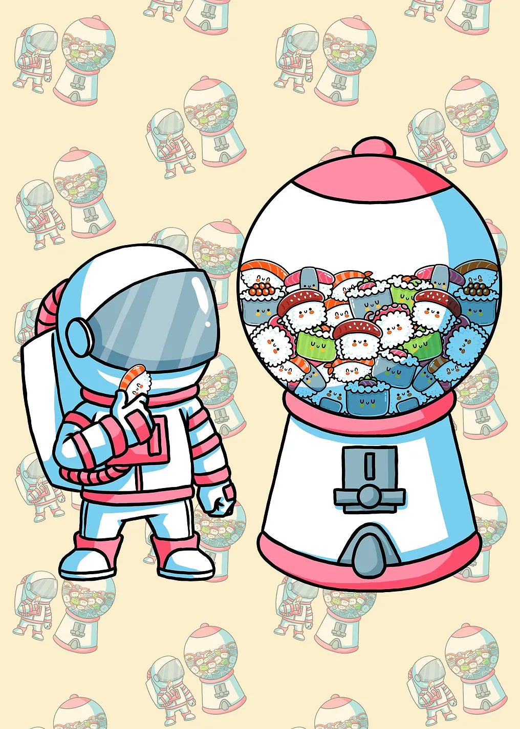 Japanese Kawaii Sushi