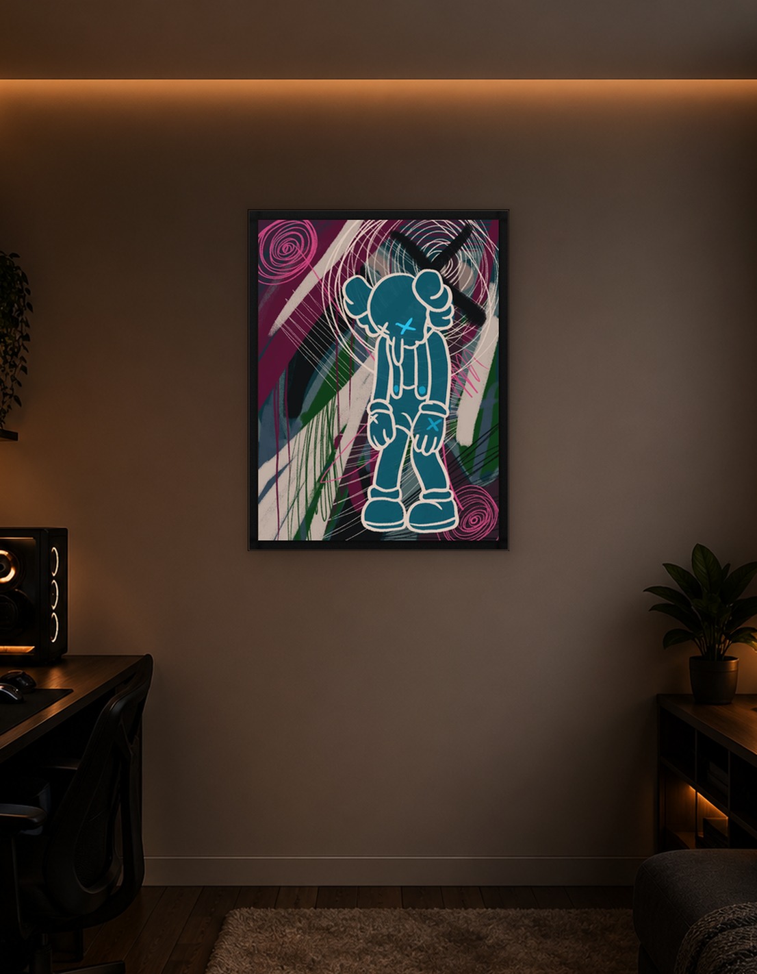 Kaws Dolls unique abstrac - 7151794