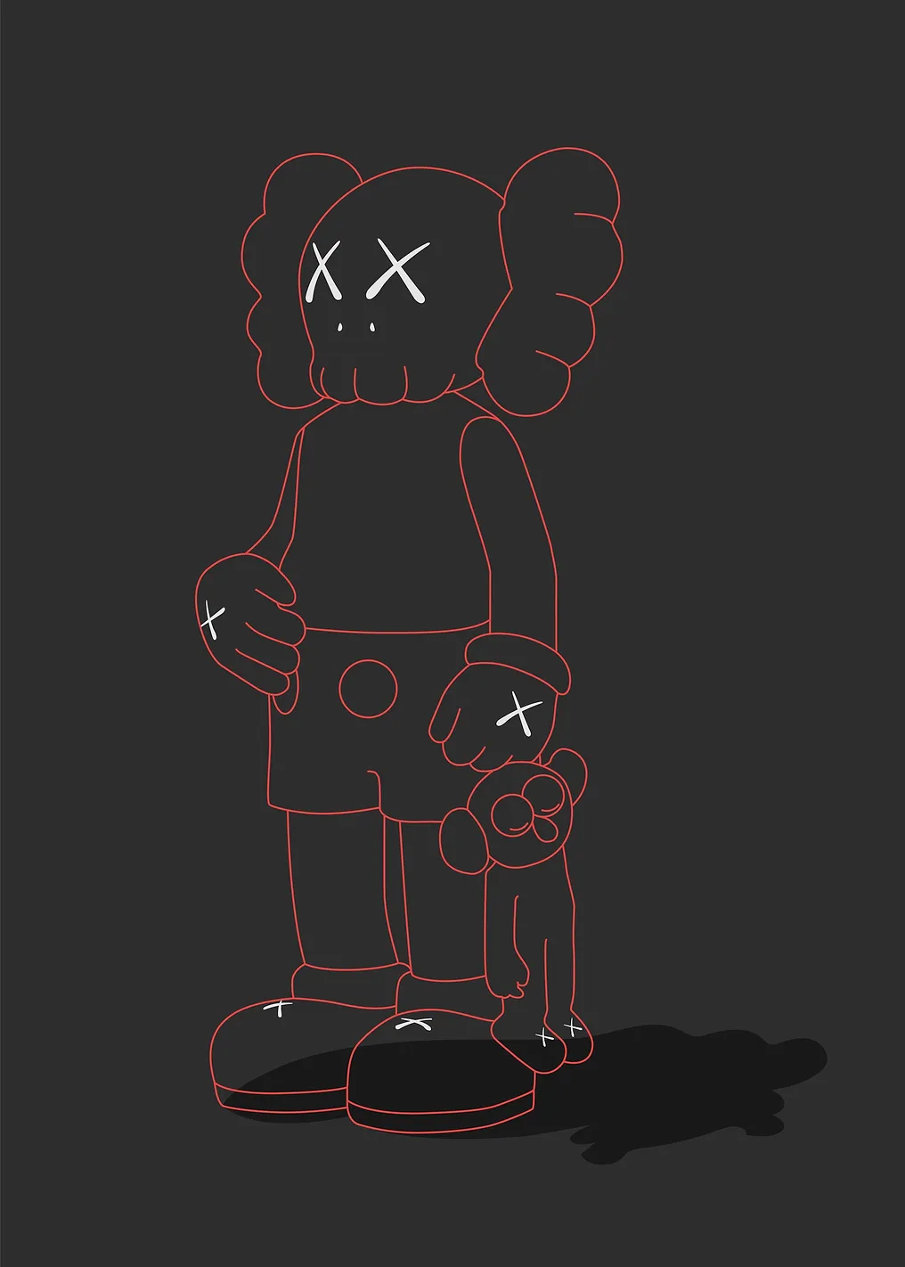 KAWS Призрак 7