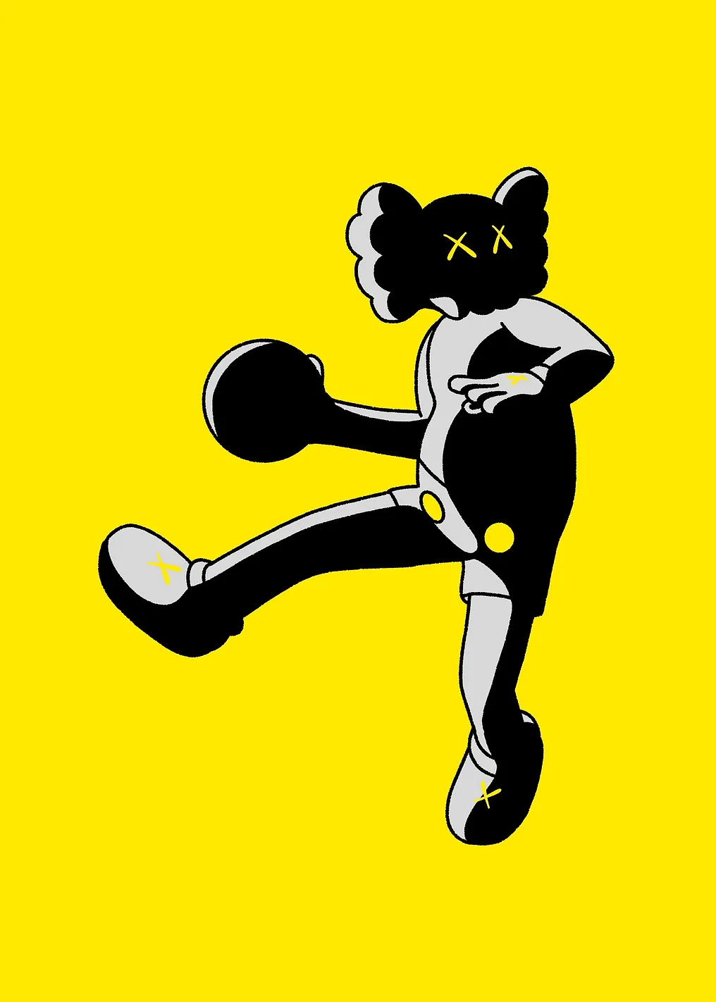 KAWS Прыжок