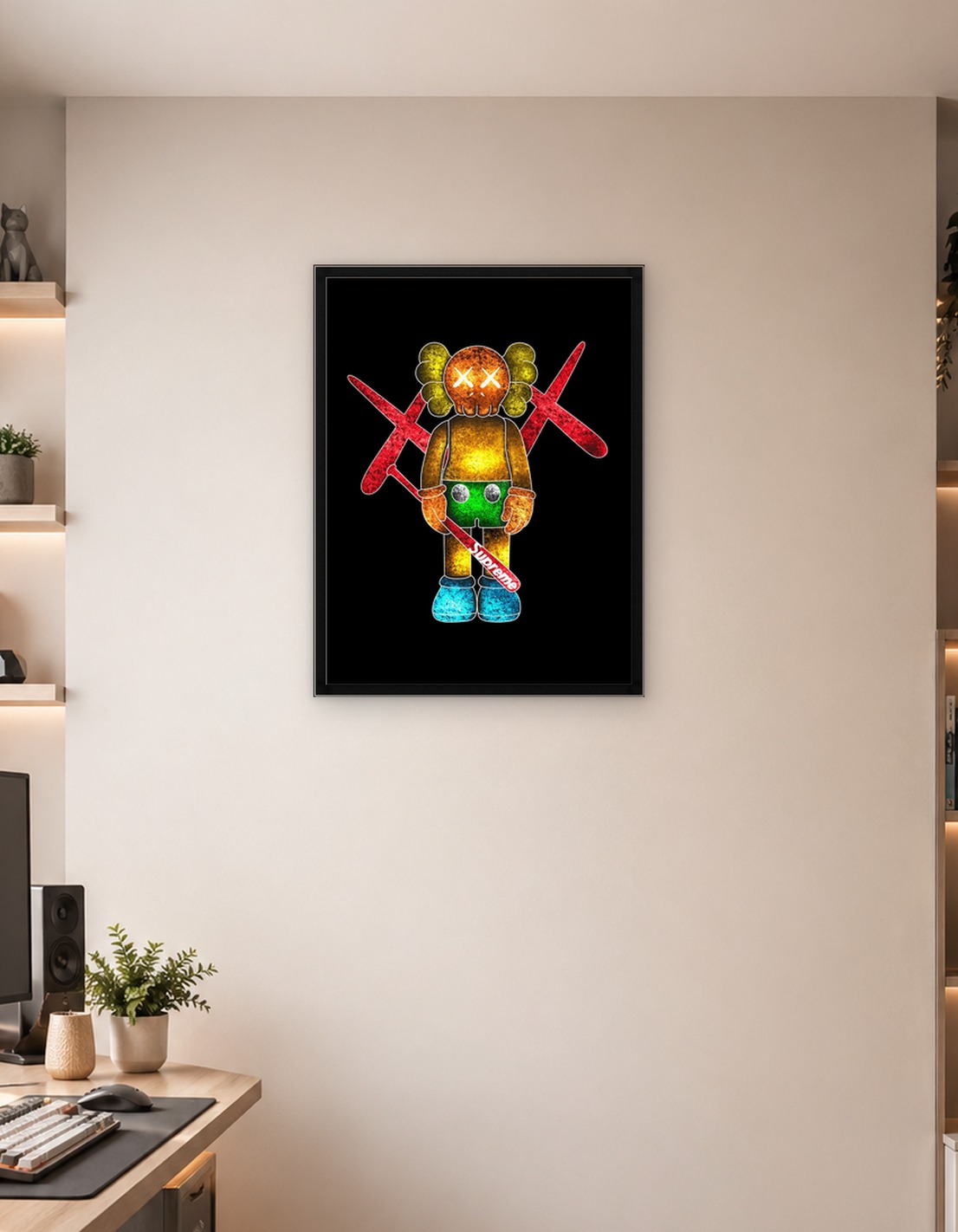 KAWS глит