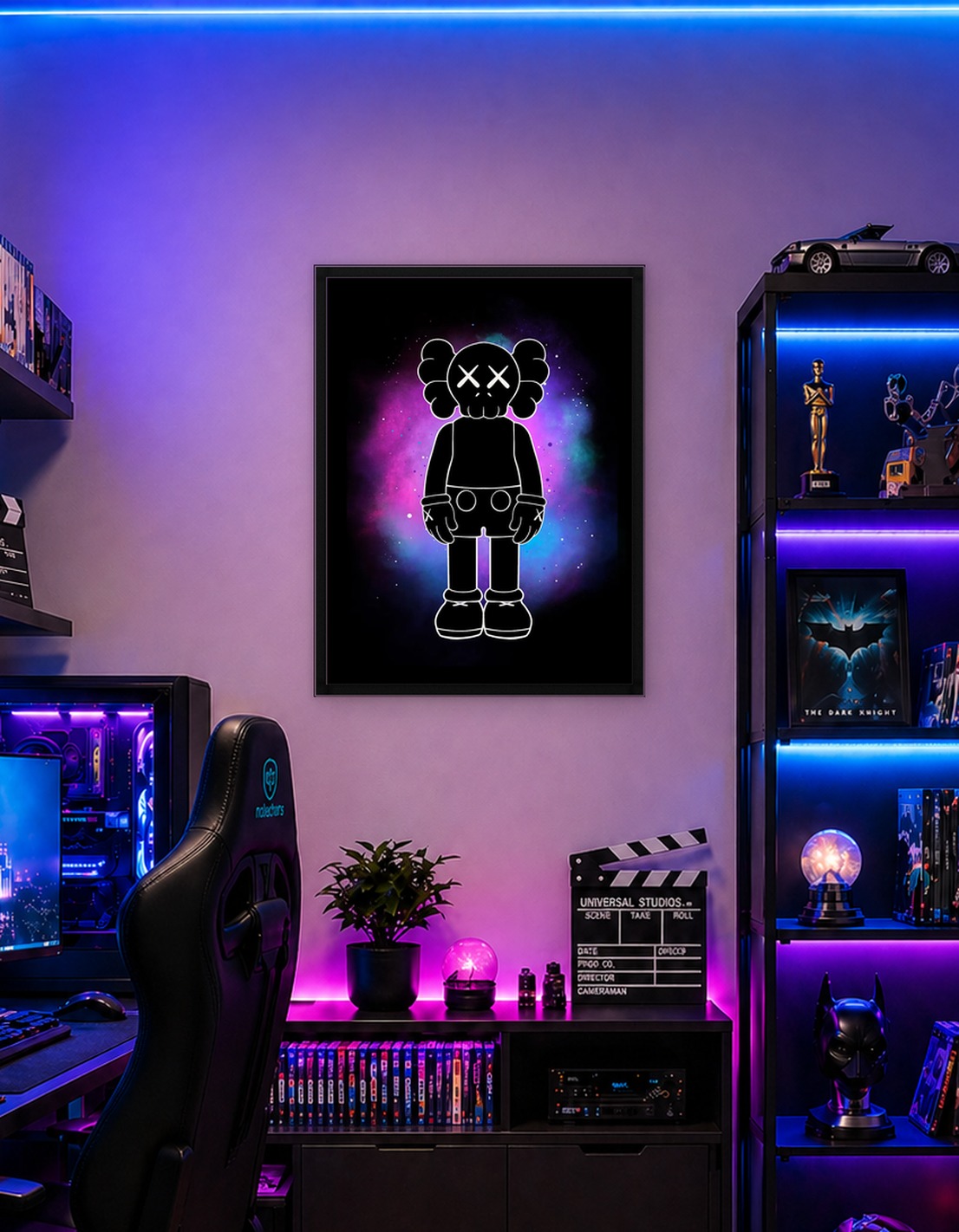 KAWS свет