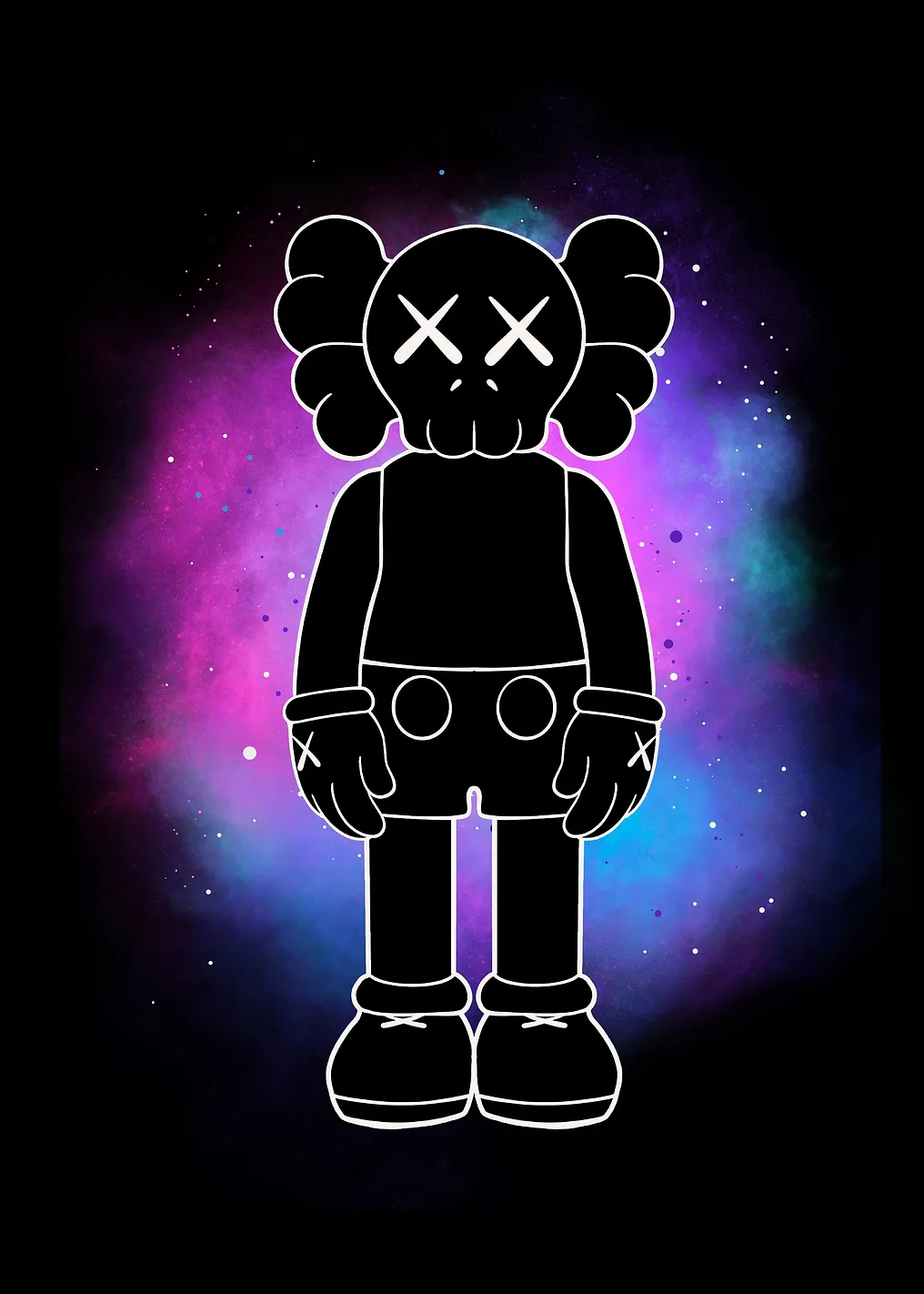 KAWS свет