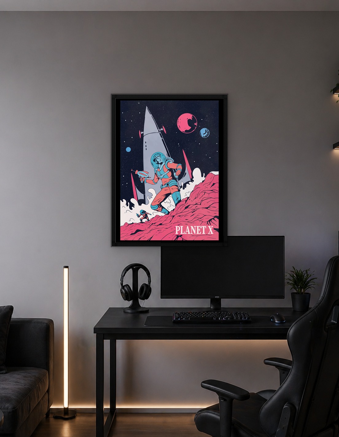 Planet X Animated Space