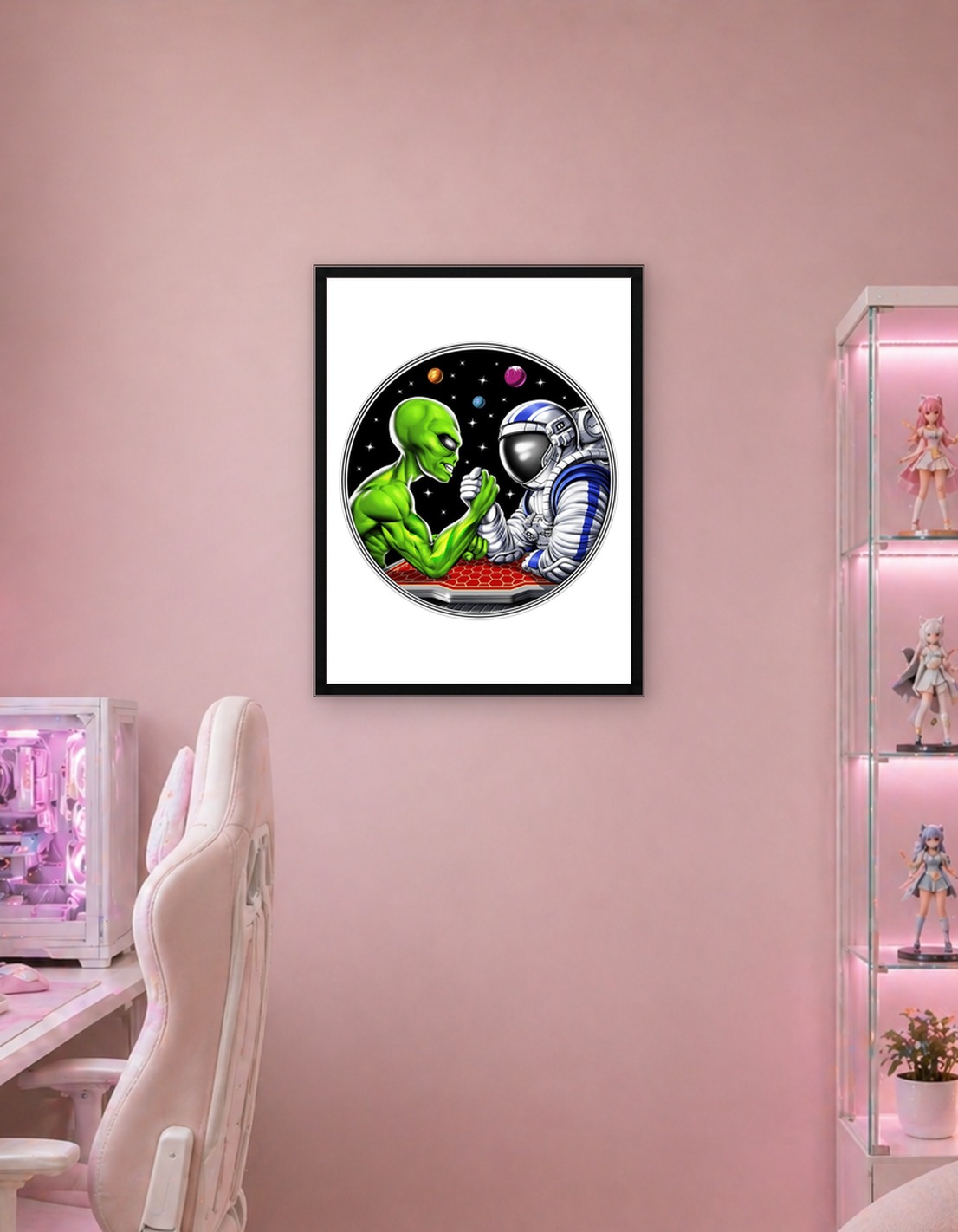 Space Alien Arm Wrestling