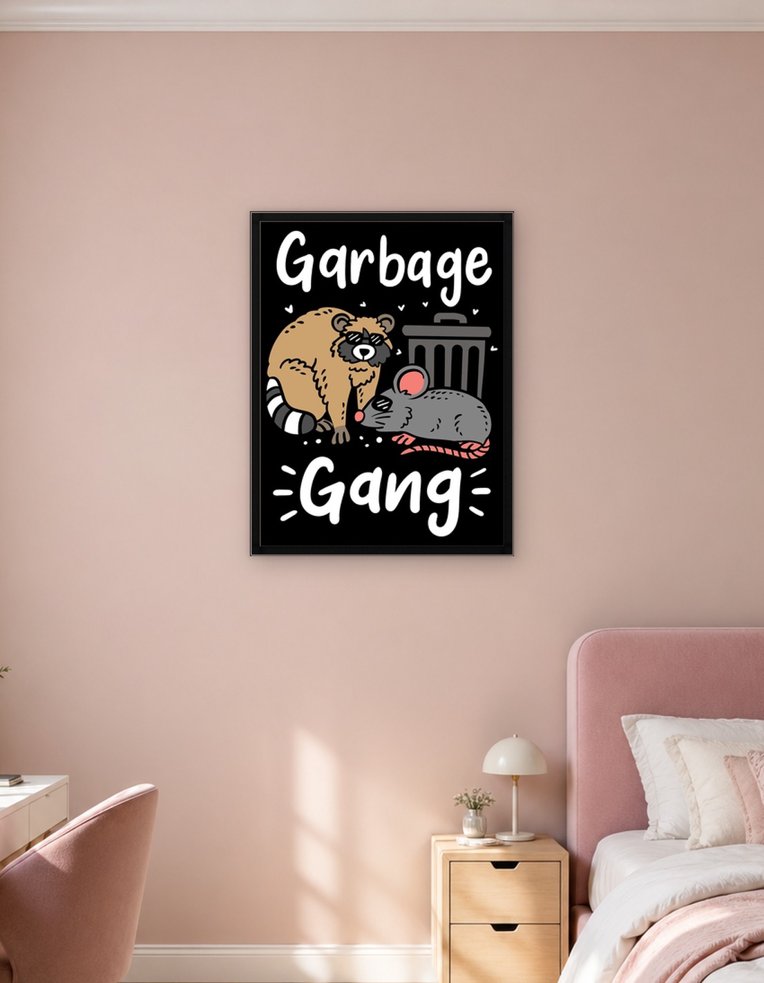 Raccoon Rat Garbage Gang