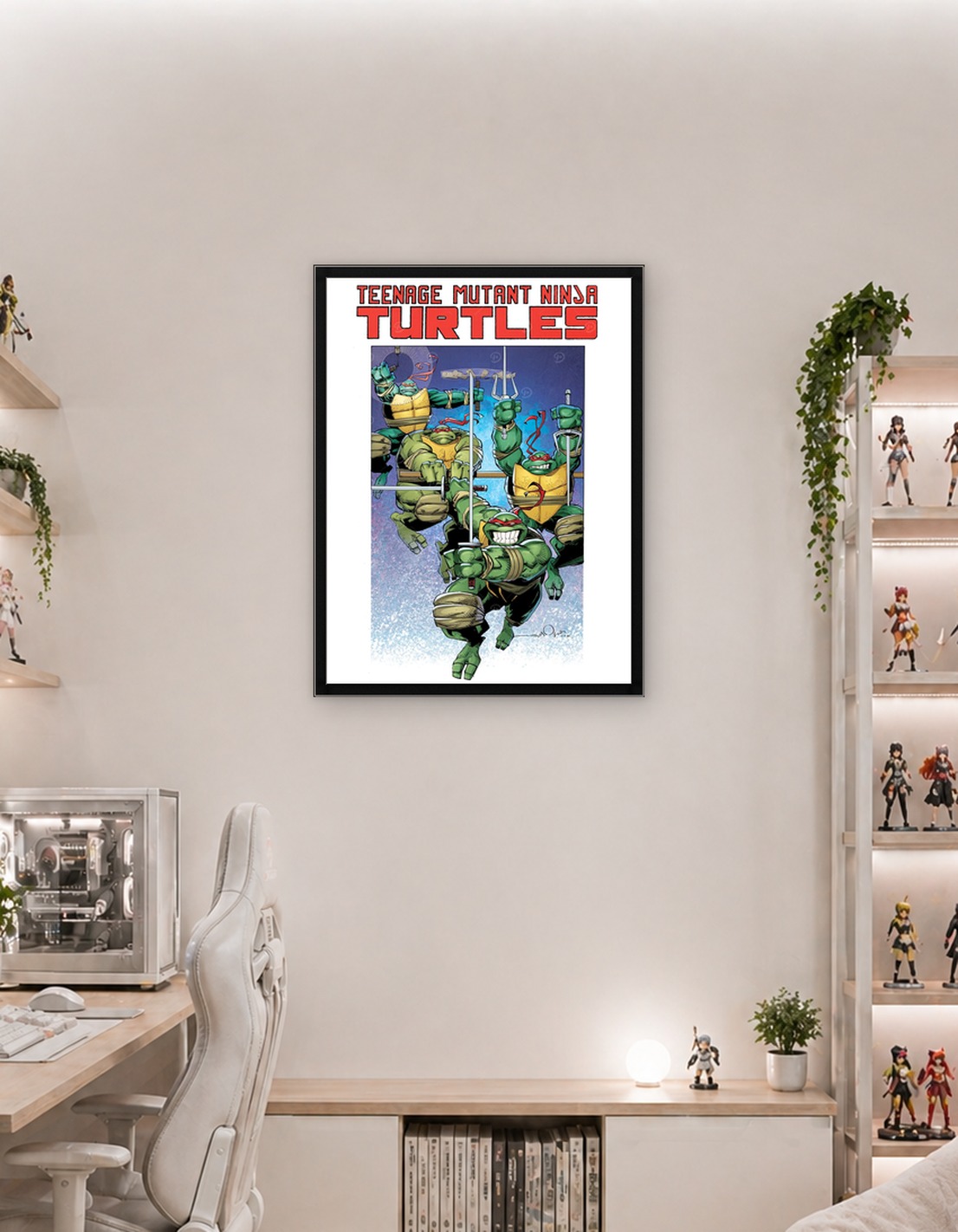 White Cover TMNT