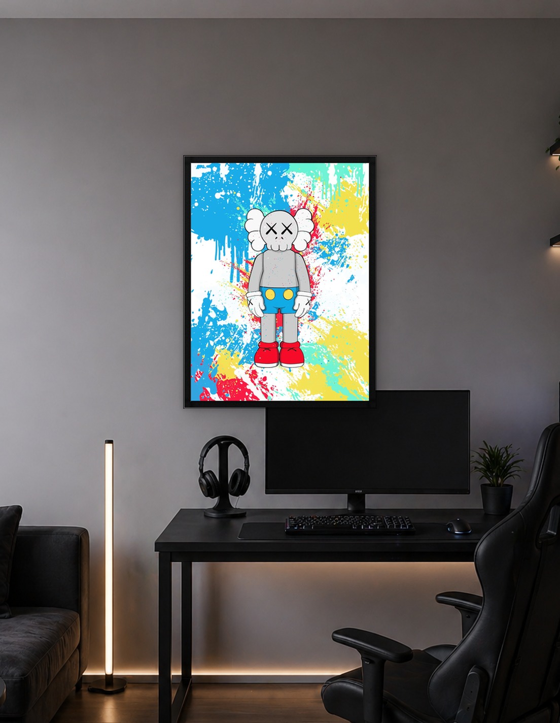 Брызги KAWS