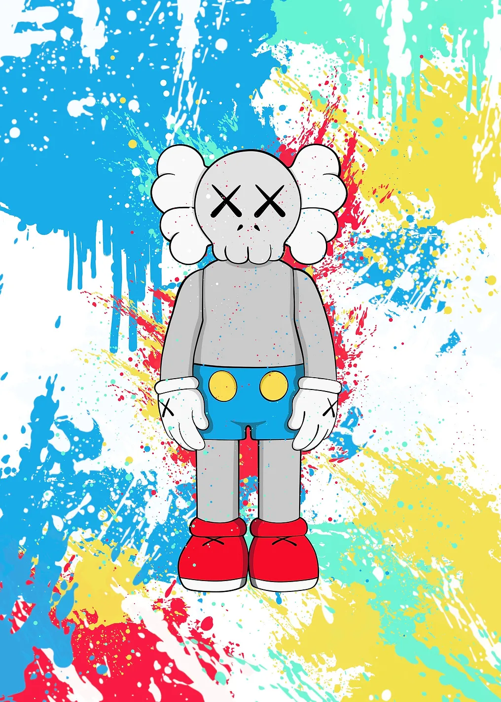 Брызги KAWS
