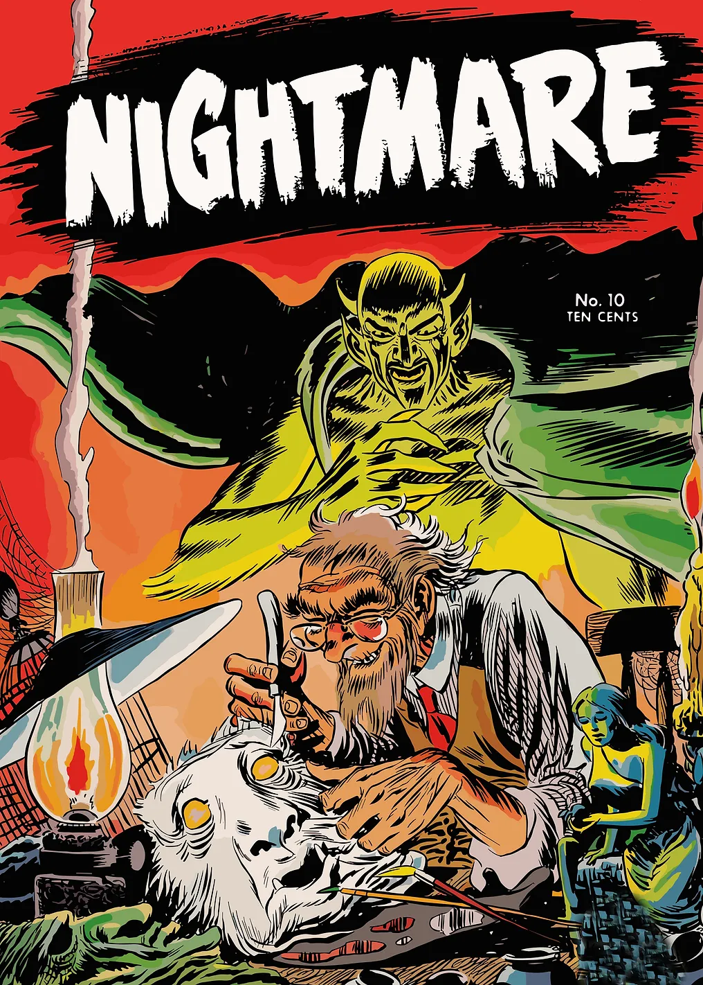 Vintage Horror Comic - 7128445