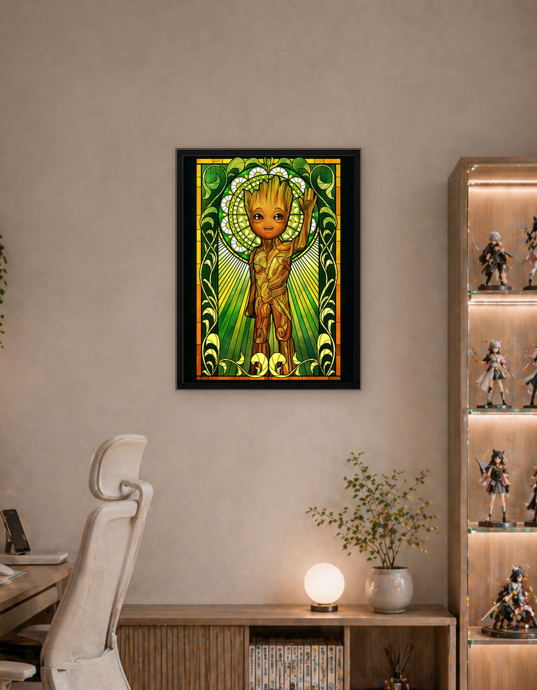 Stained Glass Groot