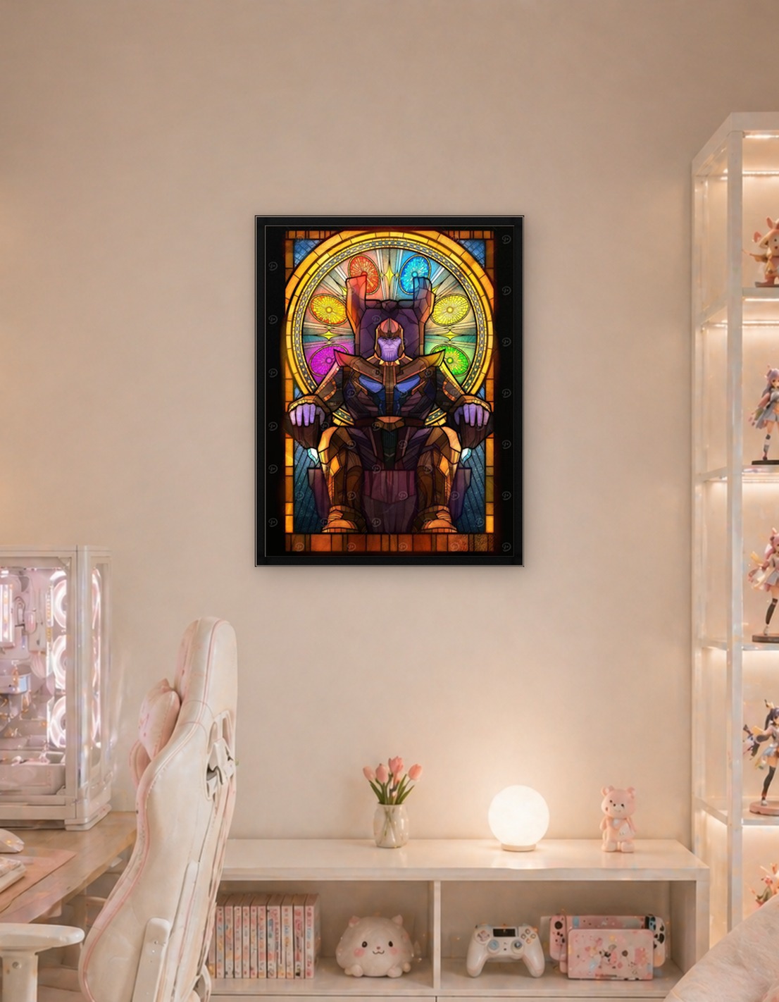 Stained Glass Thanos