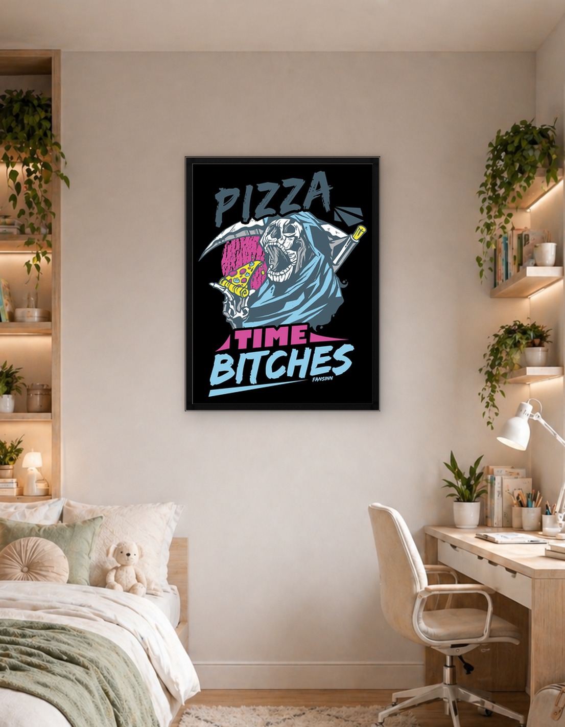 Pizza Time Bitches Grimrea