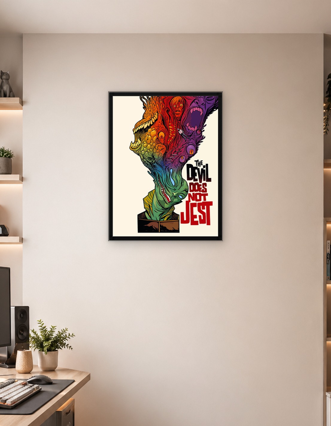 The Devil Does Not Jest Comic Art
