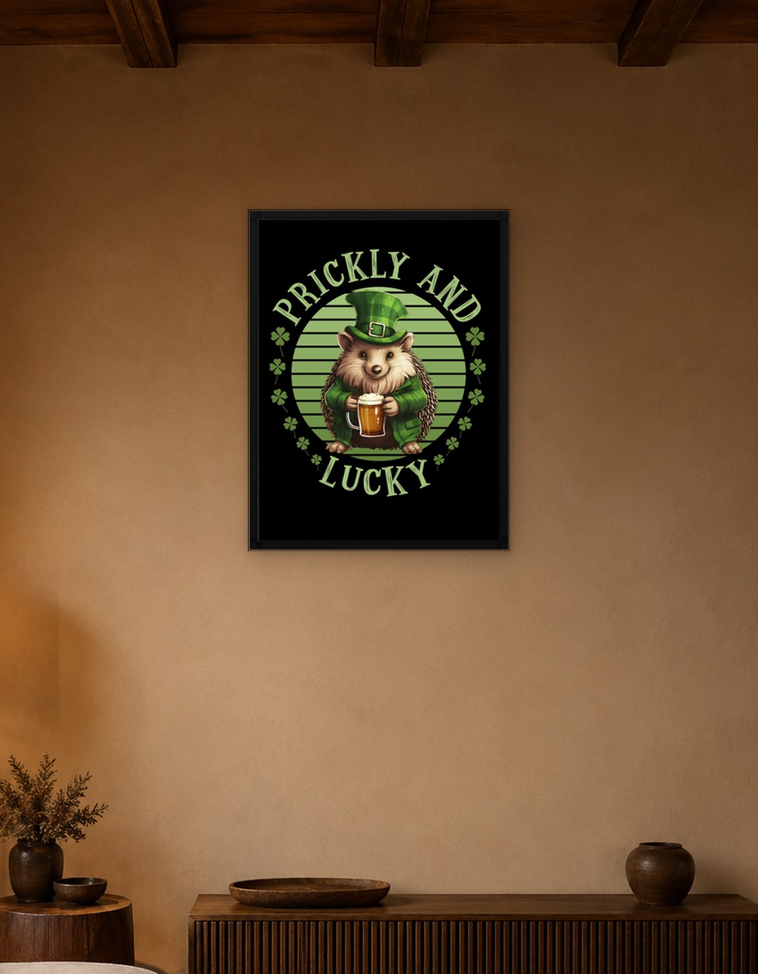St Patricks Day Hedgehog