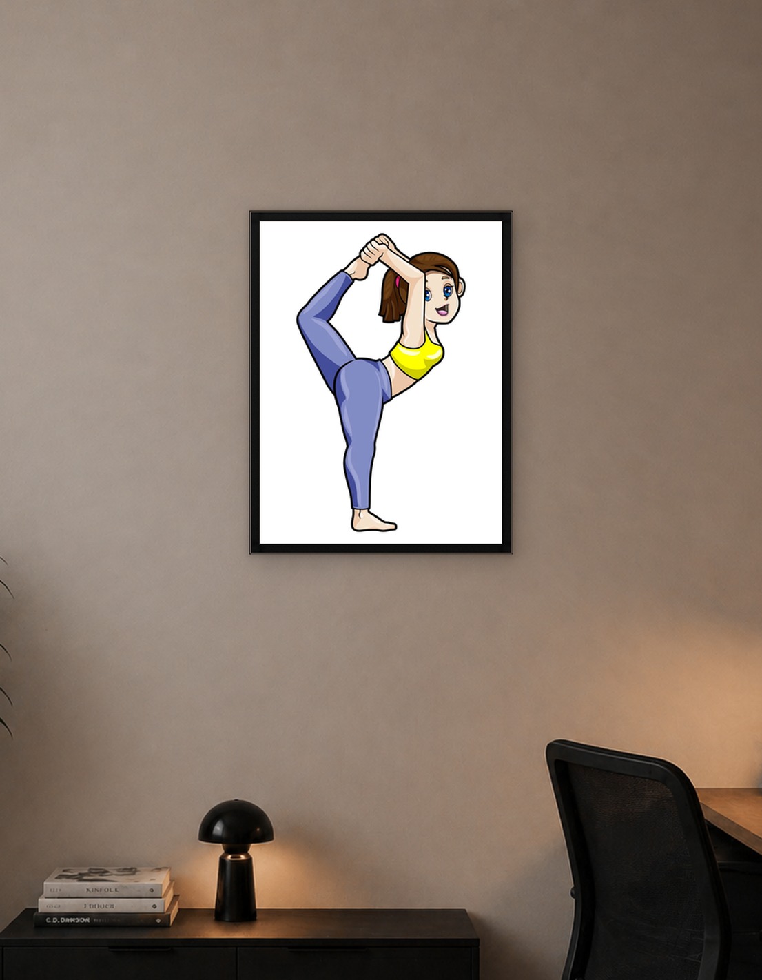 Women Yoga Stretching Legs
