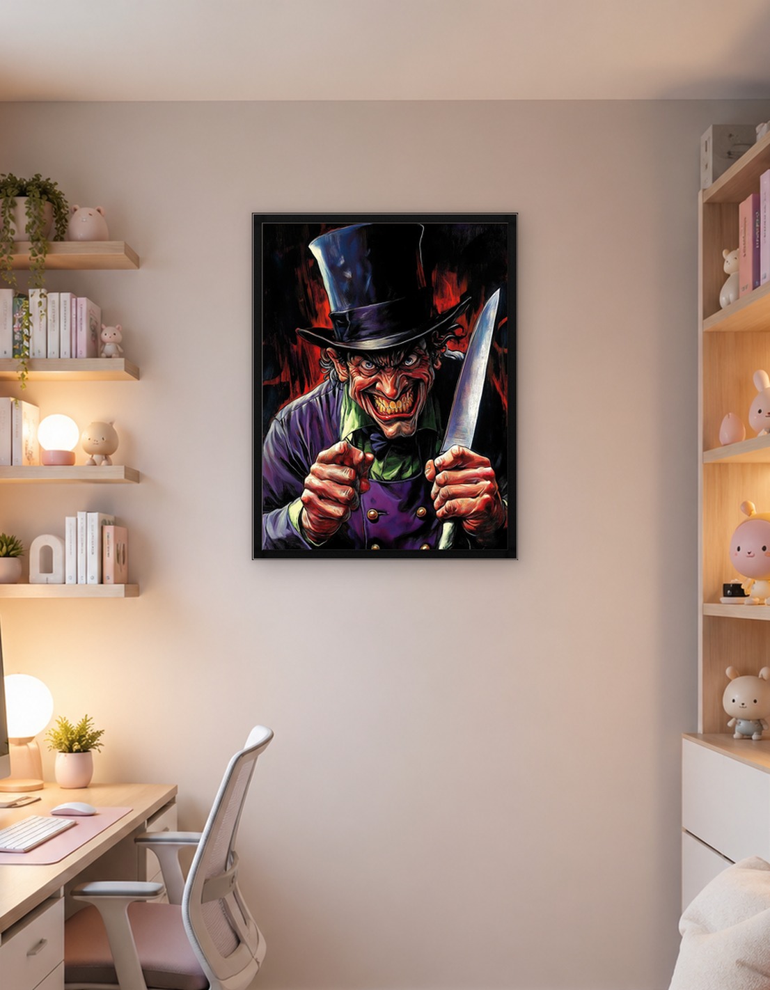 Villain with Knife