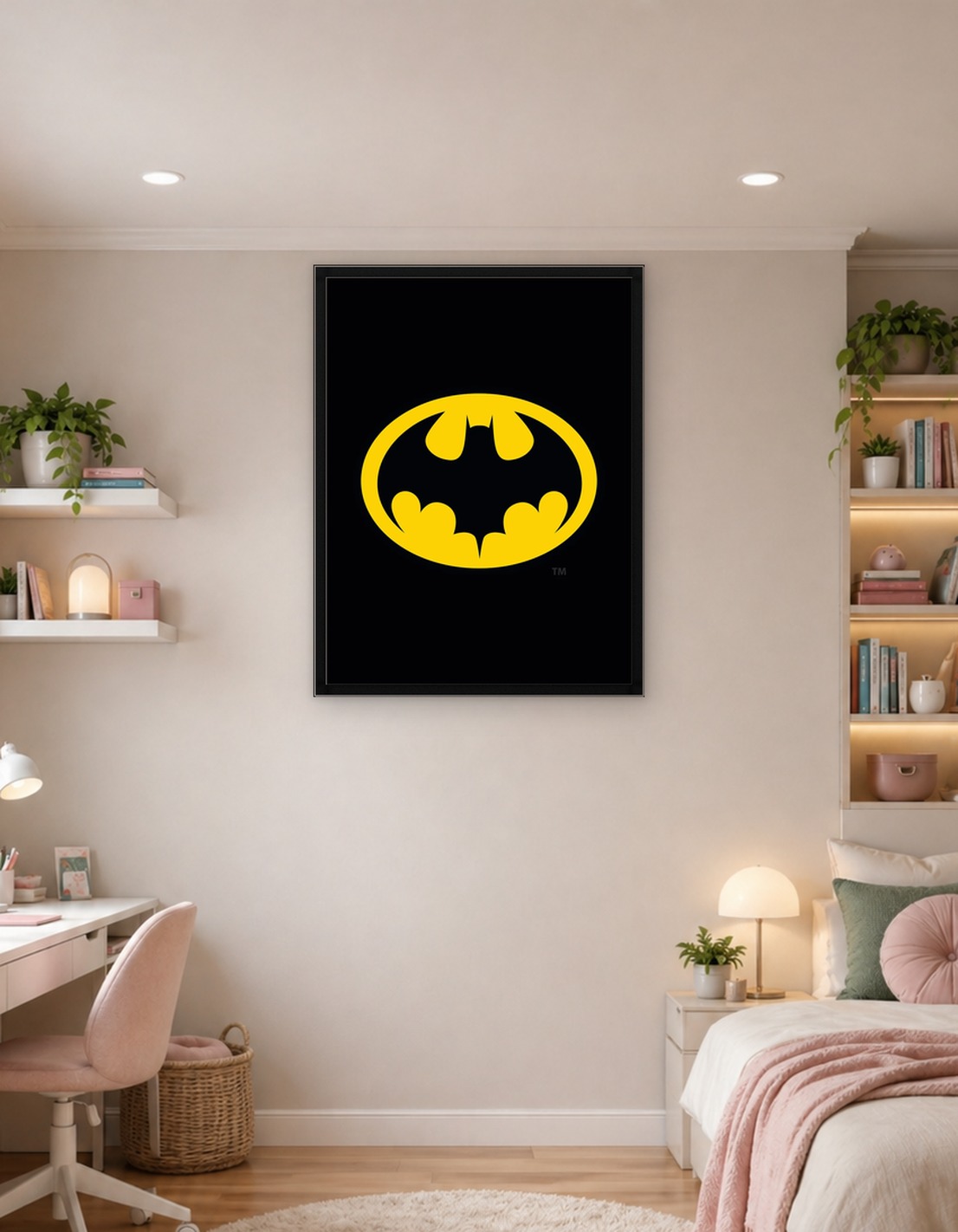 The Iconic Batman Bat-Signal Logo
