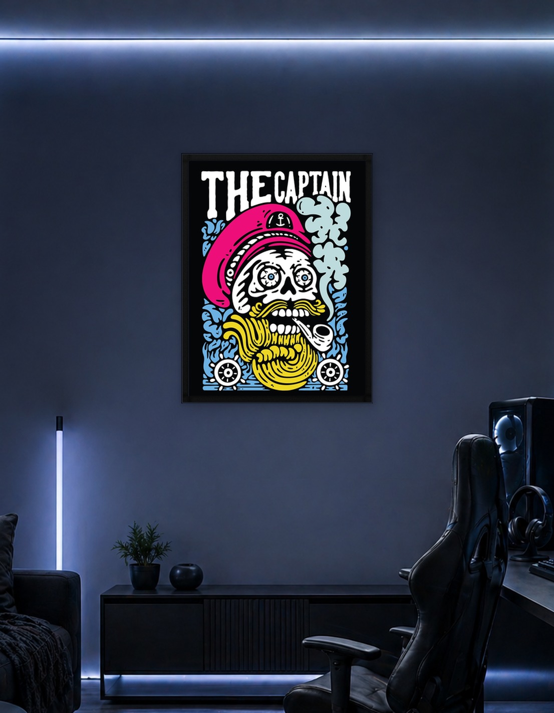 The Captain Skull Illustration
