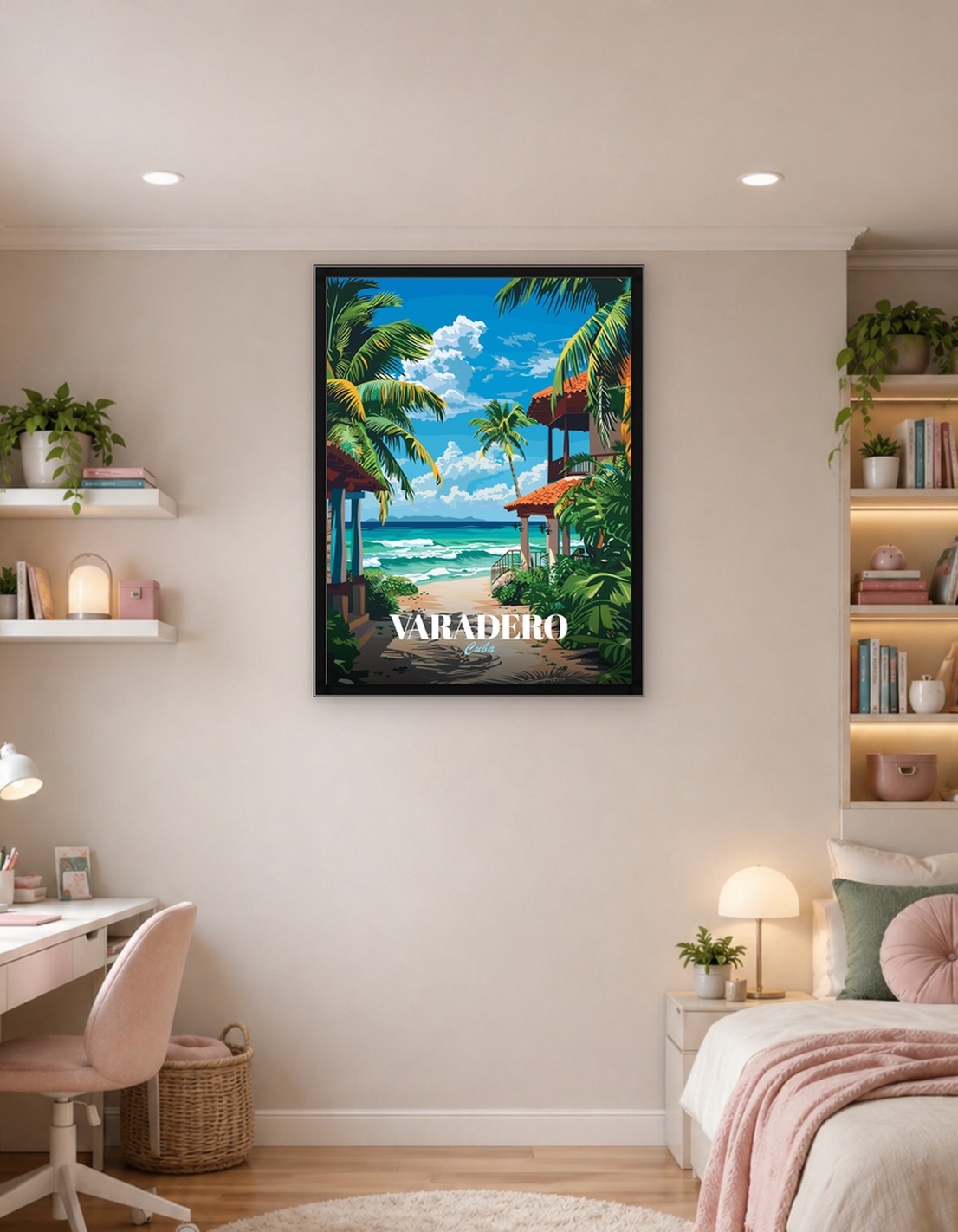 Varadero Cuba Beach Resort Illustration