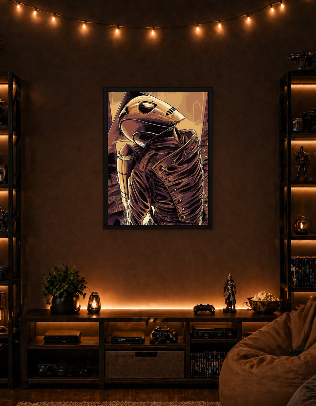 The Rocketeer Illustration